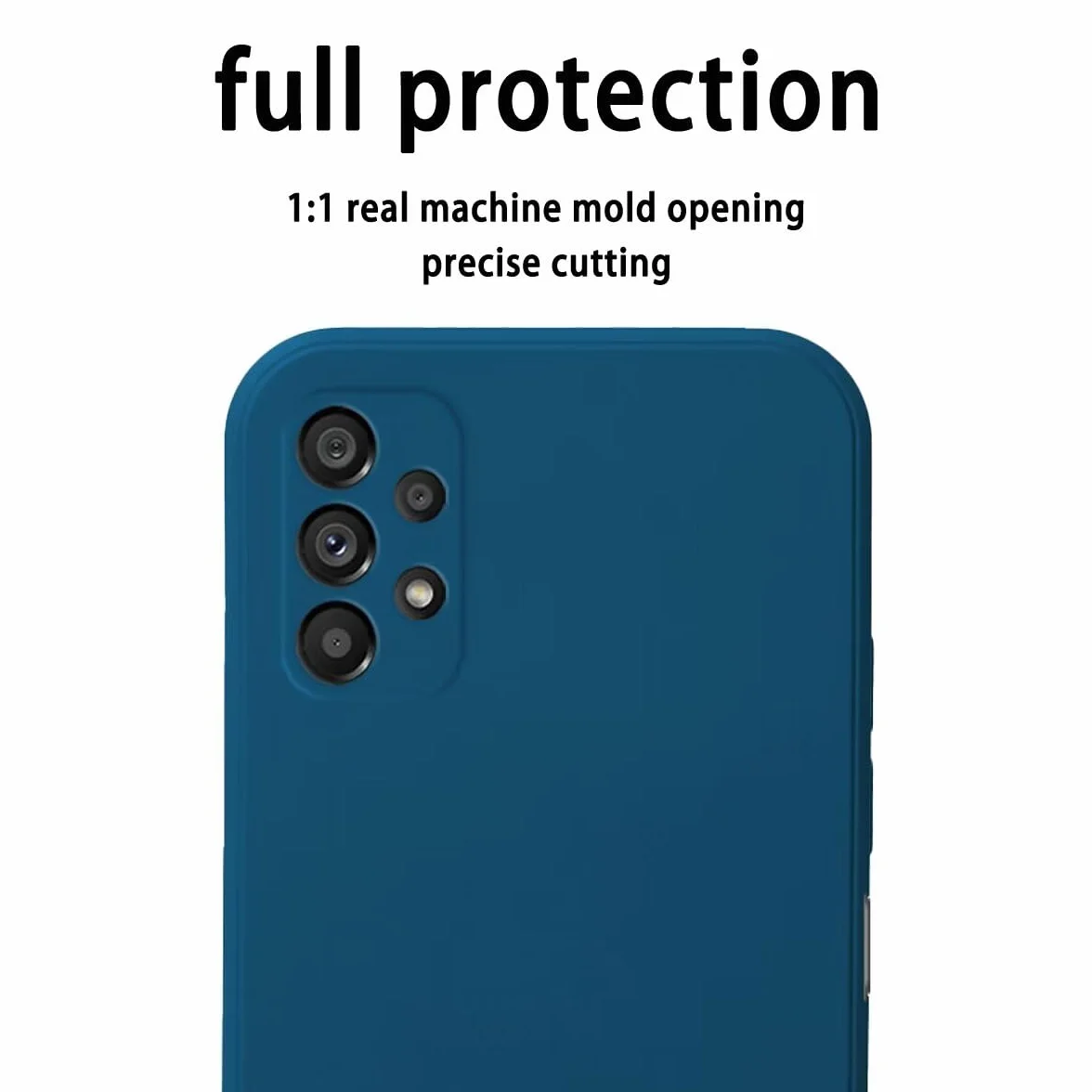 Topme Etui na telefon komórkowy Samsung Galaxy A53 5G (6,5" cala), etui ochronne, ochrona skóry z TPU etui silikonowe - czarne