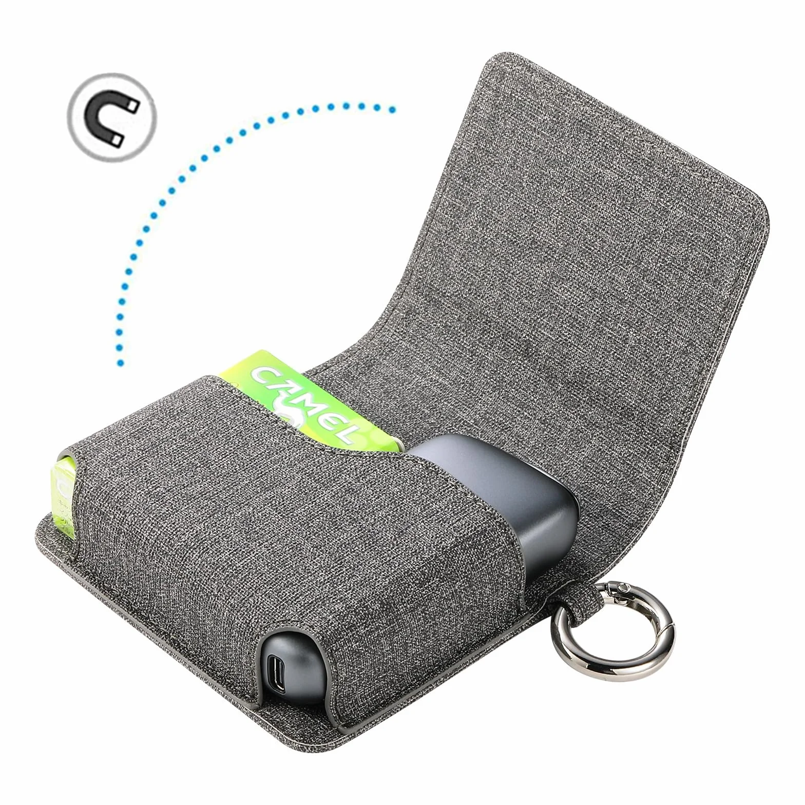 KAIDON Pokrowiec ochronny do Ploom X Advanced/Ploom X - [Numer produktu: H06-11] (Denim Gray)