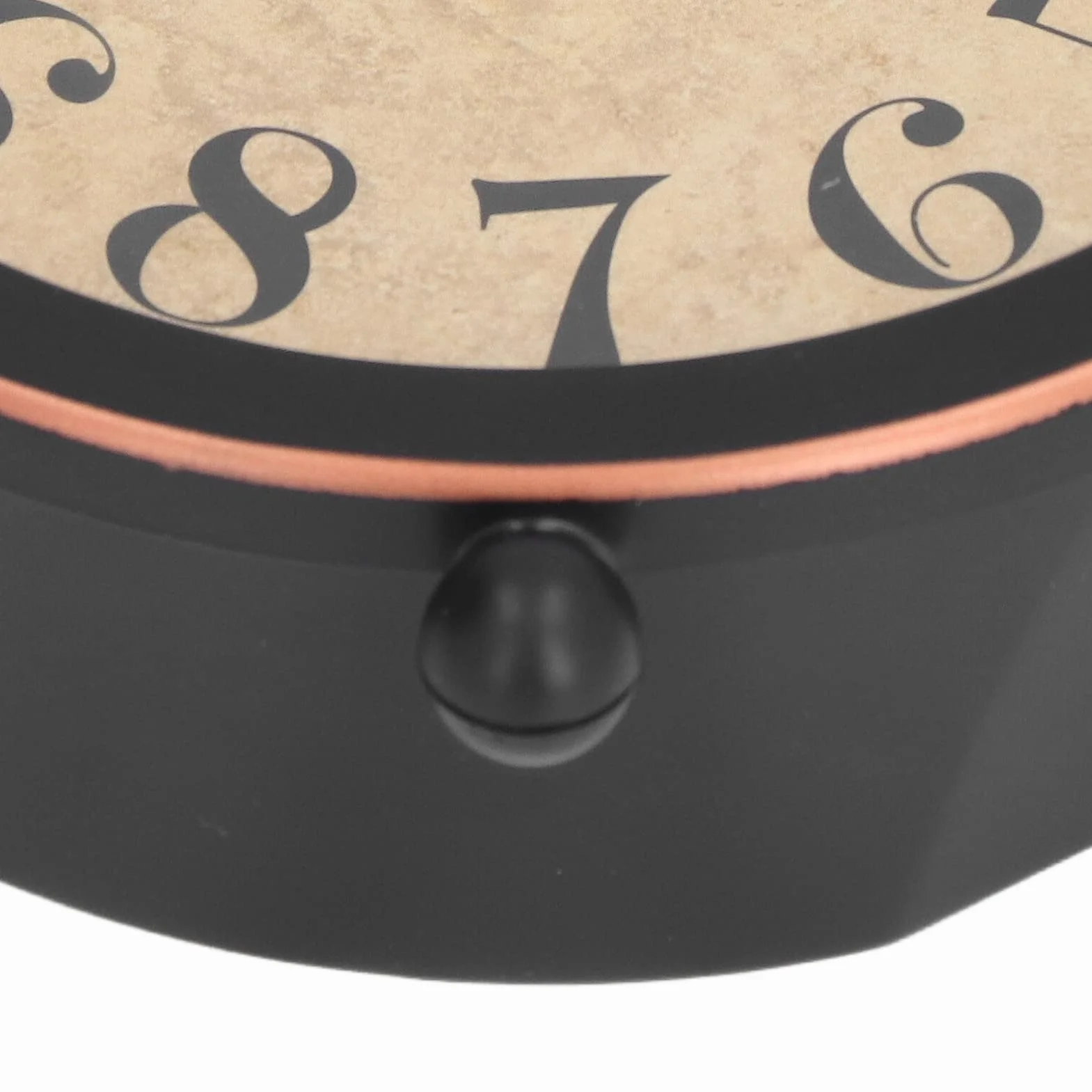 Réveil Analogique Vintage, Horloge de Bureau Rétro, Haute Précision, Design à la Mode, Tacked Silencieux