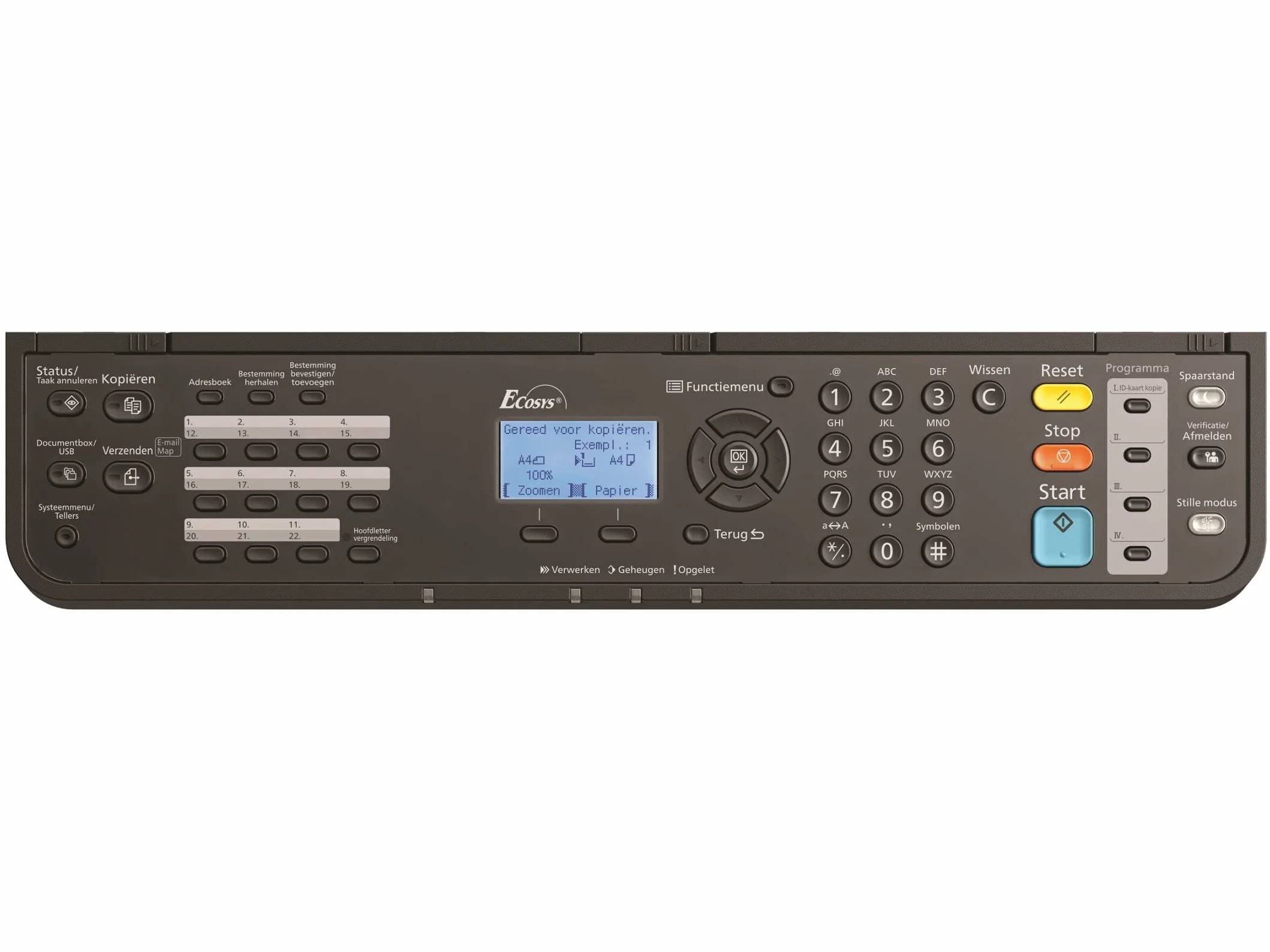 Kyocera Ecosys M2135dn Imprimante multifonction noir et blanc copie scanner support mobile