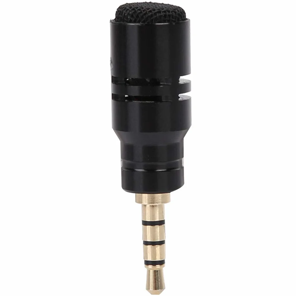 Topiky Mini mikrofon EY-630A, mikrofon pojemnościowy, wysoka czułość, przenośny, z wtyczką jack 3,5 mm do smartfonów