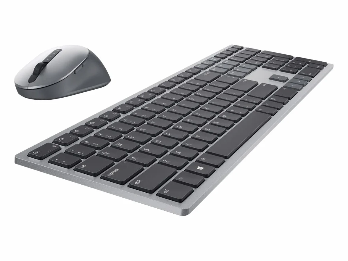 Dell KM7321W, bezprzewodowy, multimedialny, zestaw klawiatury i myszy, US International (QWERTY), czarny
