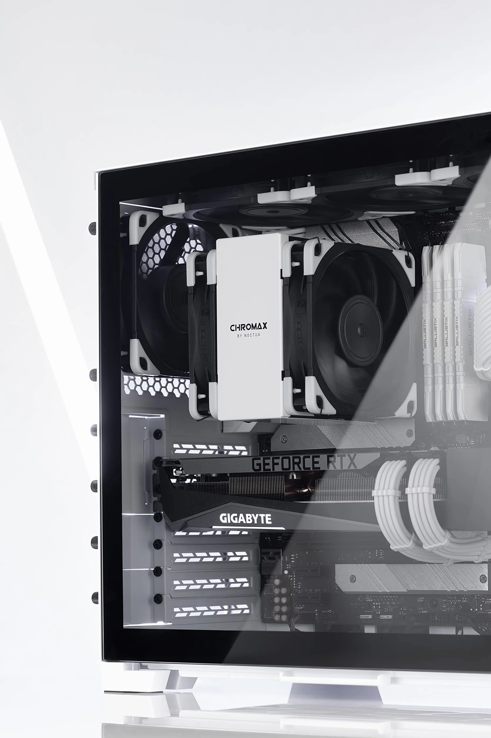 Noctua NA-HC8 chromax.white, Pokrywa Radiatora dla NH-U12A (Biały)