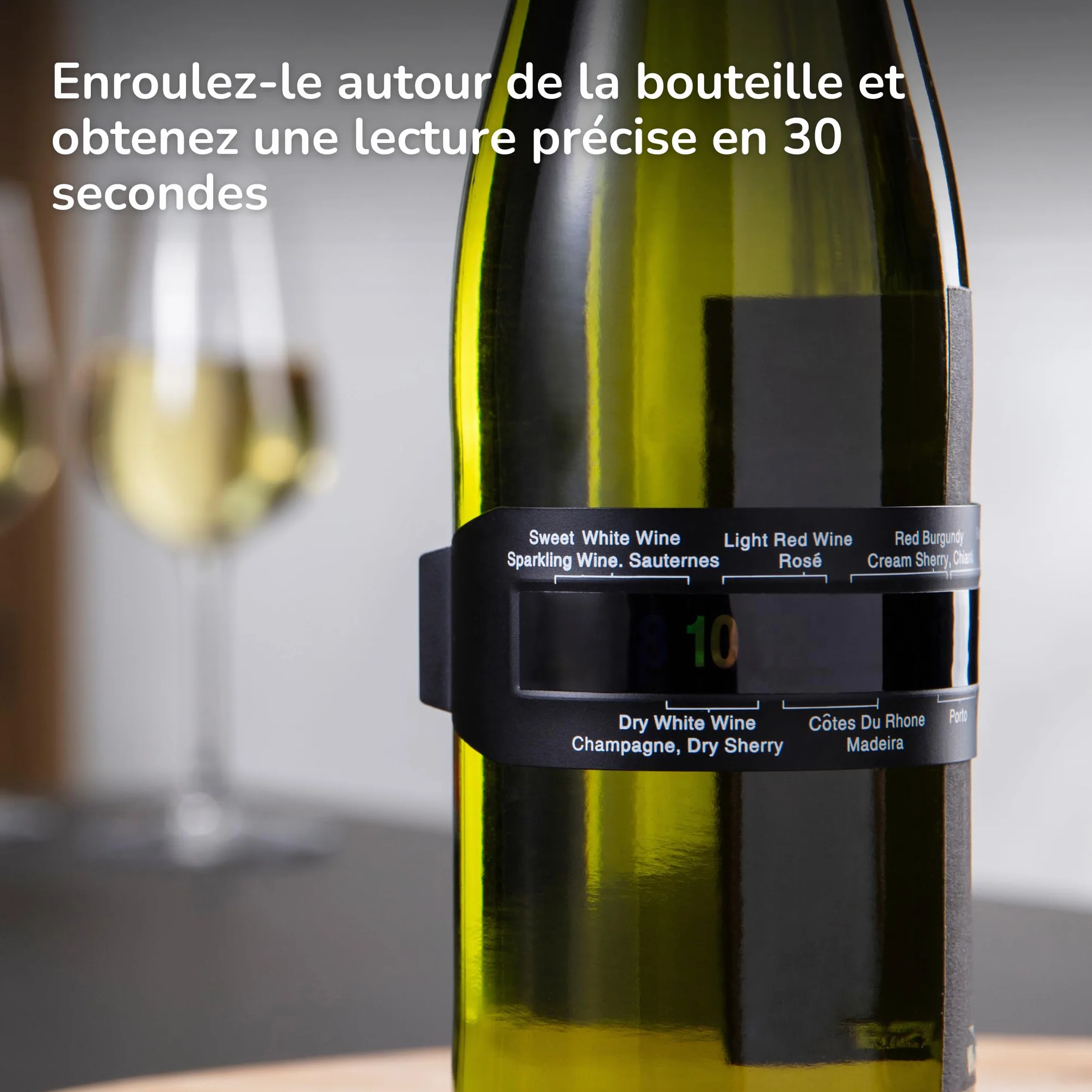Haier Pack D'Accessoires à Vin - Pompe vide air électrique, conservez votre Bouteille jusqu'à 7 jours après ouverture - Thermomètre à vin, Indicateur de Température pour un service optimal