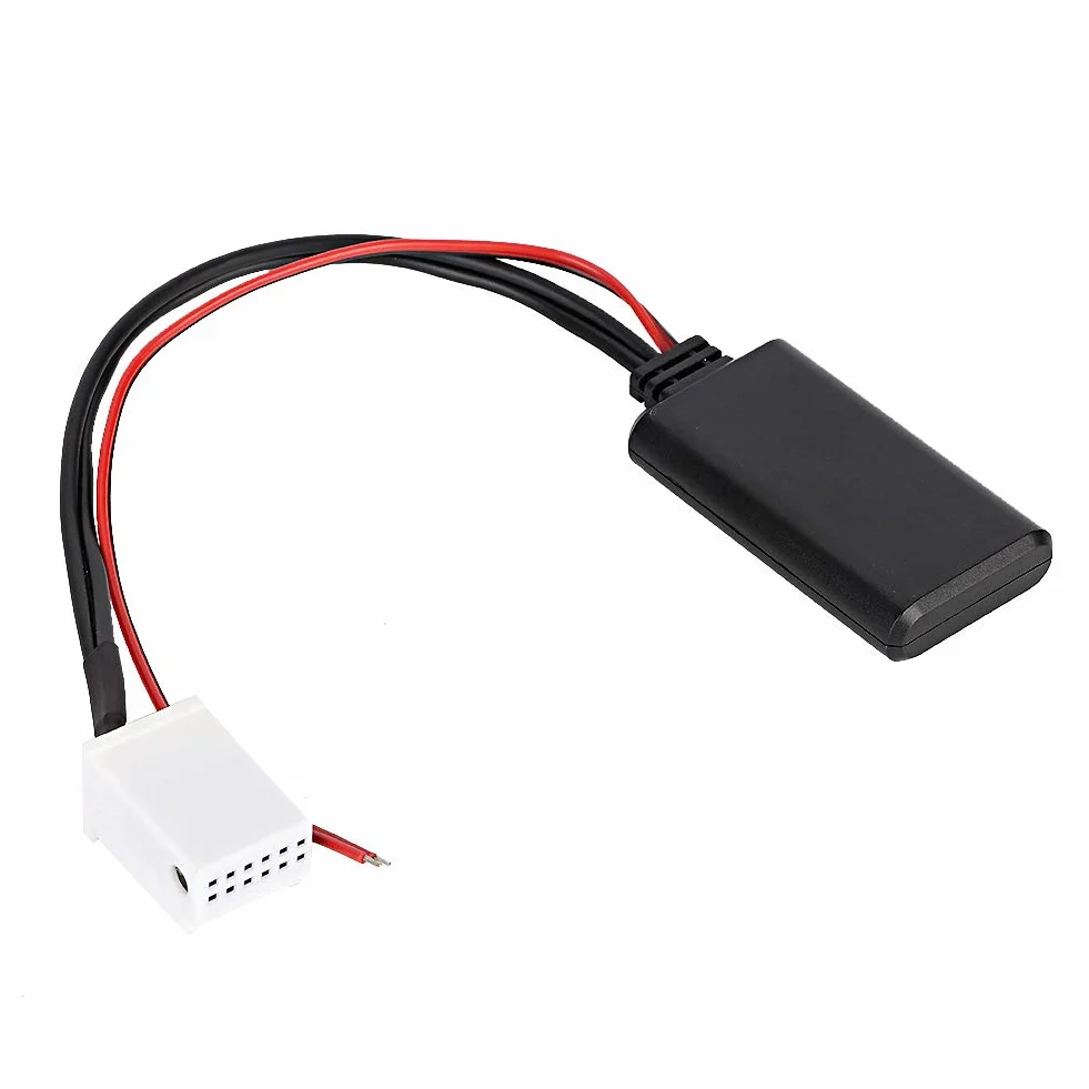 Samochodowy moduł AUX Bluetooth 12 V 12-pinowy samochodowy adapter AUX Bluetooth pasuje do MCD RNS 510 RCD 200 210 300 310 500 510