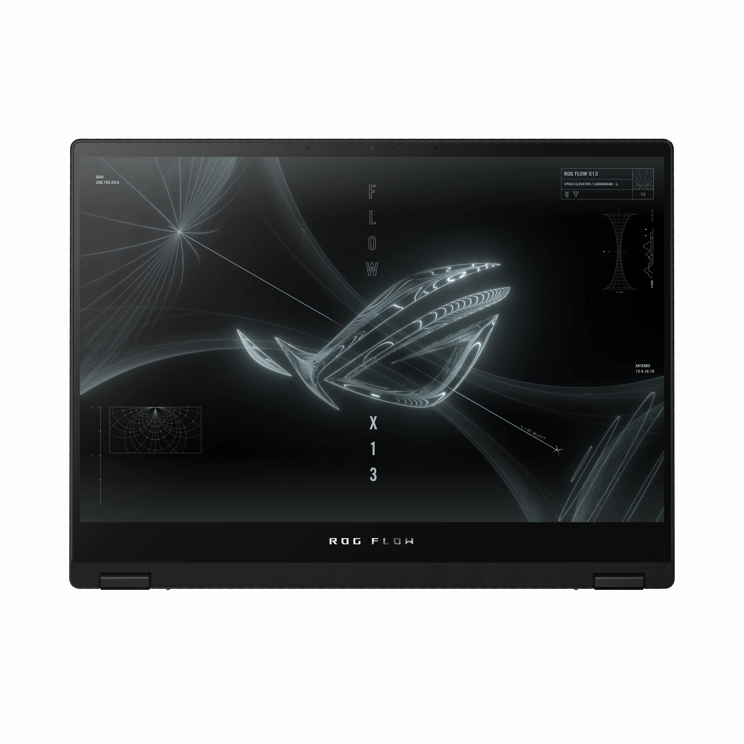 ASUS ROG Flow X13 Convertible Laptop | wyświetlacz 13,4" 16:10 120 Hz FHD+ | AMD R7-6800HS | 16 GB RAM | 512 GB SSD | AMD Radeon 680M | Windows 11 | klawiatura QWERTZ | Off Black | ekran dotykowy