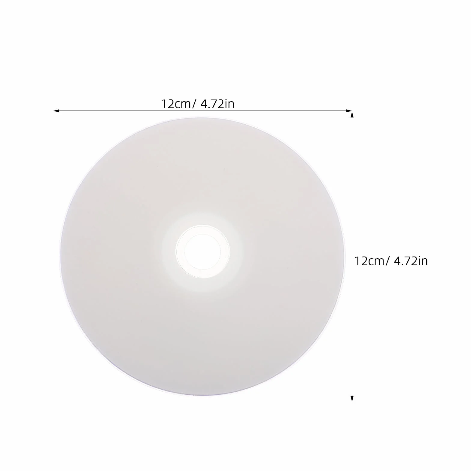 Abaodam Lot de 10 Disques CD-RW Vierges 700 Mo Réinscriptibles Audio Vidéo