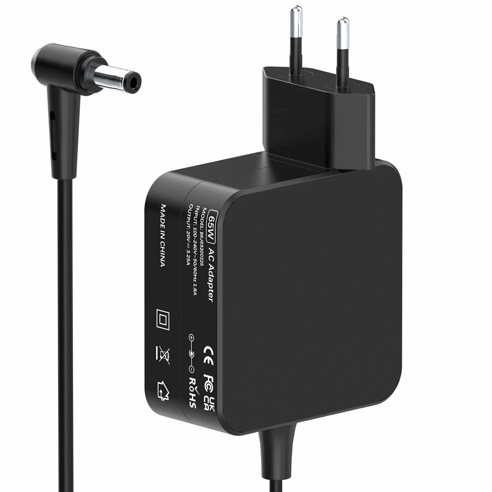 Chargeur Ordinateur Portable 65W Compatible Lenovo ideapad 3 5 330 330S 320 320S 310 100 110 120S 510S 530 710 S145 S340 S540 L340 C340 Adaptateur