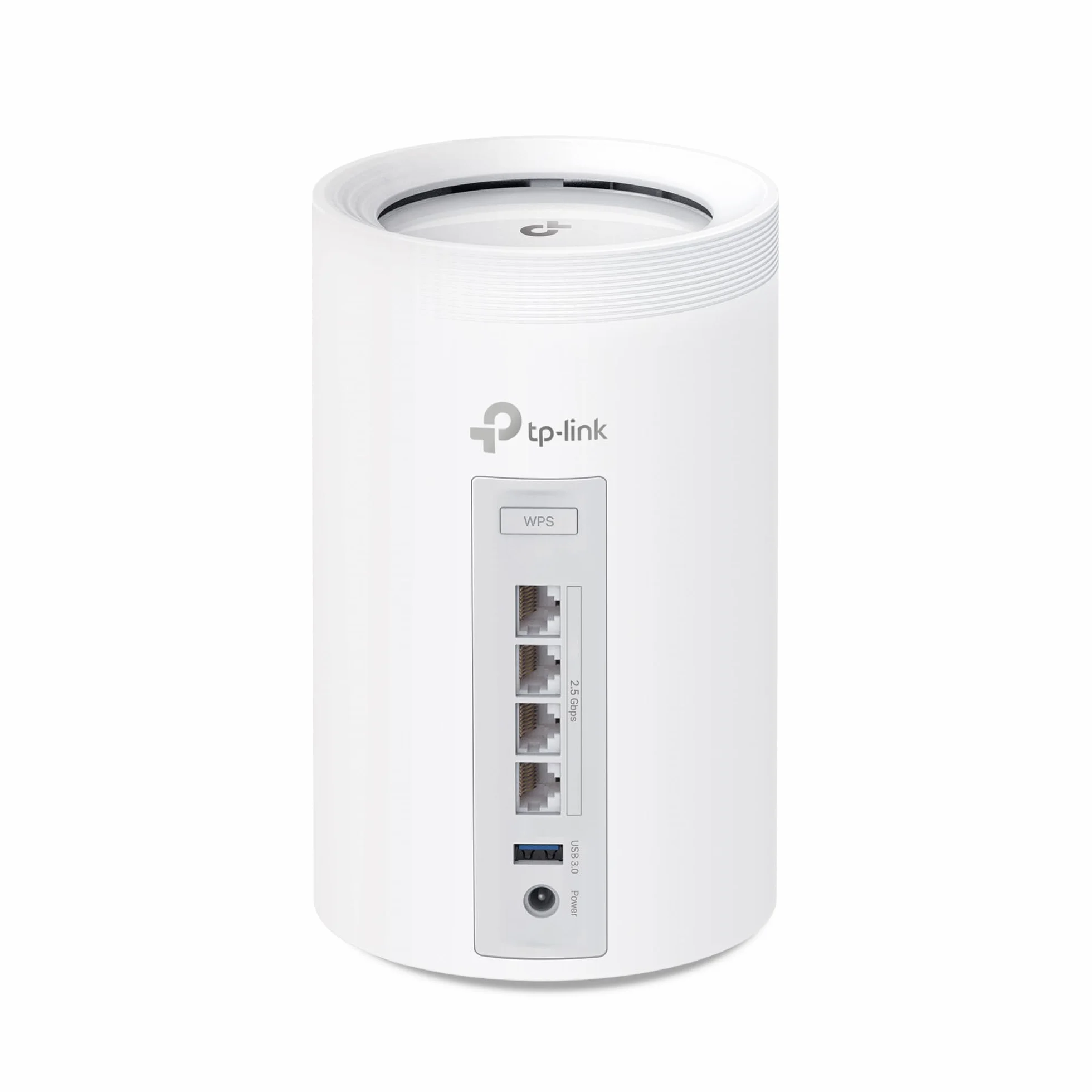 TP-Link Deco BE65 Wi-Fi 7 Mesh WLAN Set(3 szt.), Tri-Band, 6G, 320 MHz Channel, MLO, Sieć gościnna, 4x porty 2,5 G, 1x USB 3.0, WPA3, OFDMA, MU-MIMO, AI-Driven Mesh, HomeShield, Biały