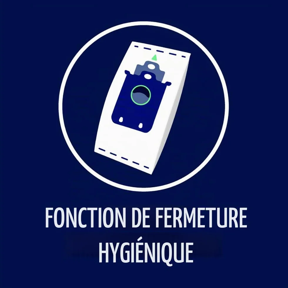 Electrolux E201SM Sac Aspirateur S-Bag Classic Long Performance, Boite de 12 Sacs