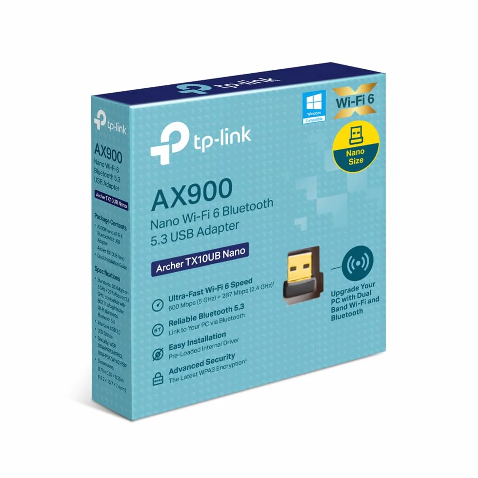 TP-Link Archer TX10UB Nano Clé WiFi 6 AX900 pour PC