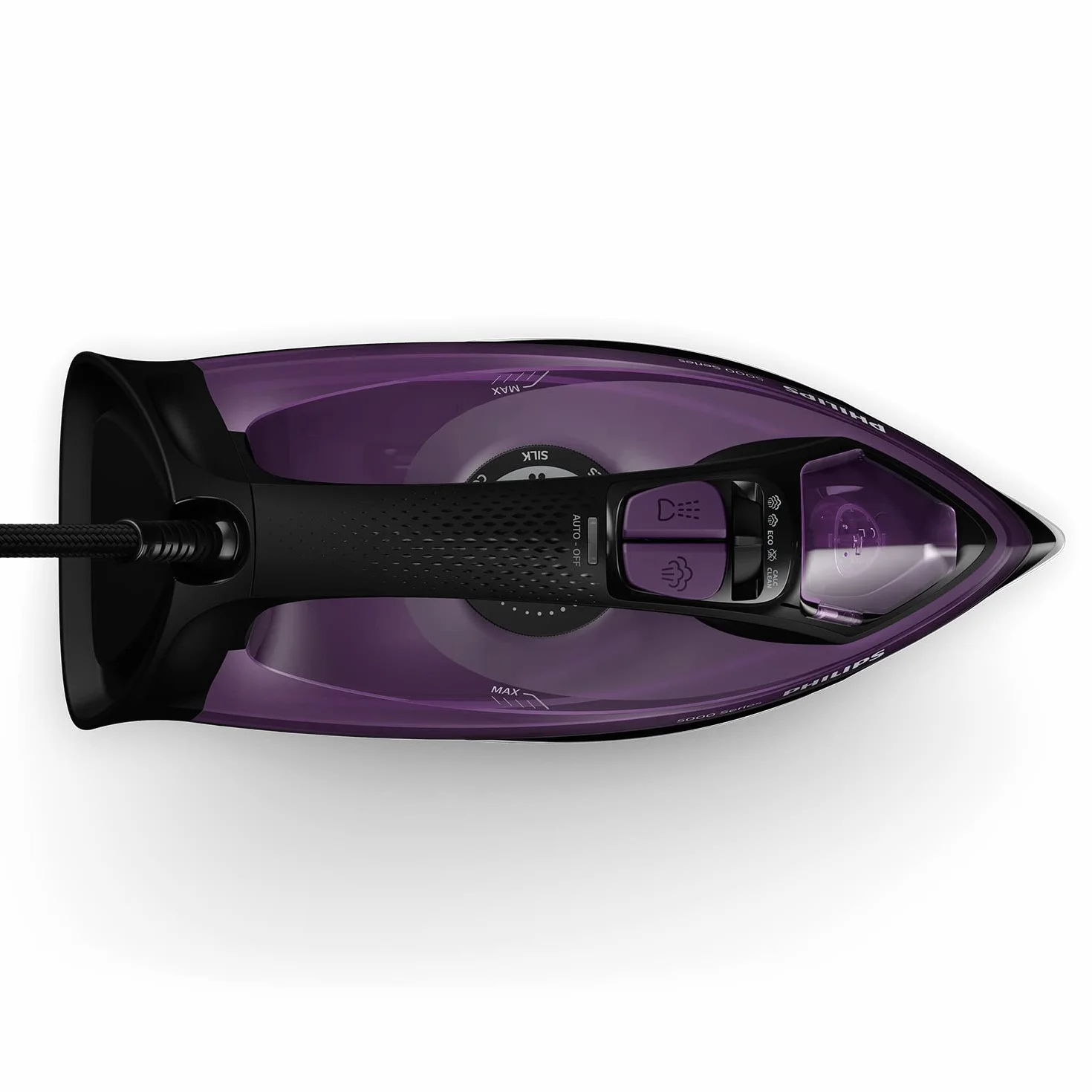 Philips Série 5000 Fer à Vapeur 2400 W 45 g/min 180 g SteamGlide Plus Anti-Rayures Anti-Goutte DST5030/80R1 Reconditionné