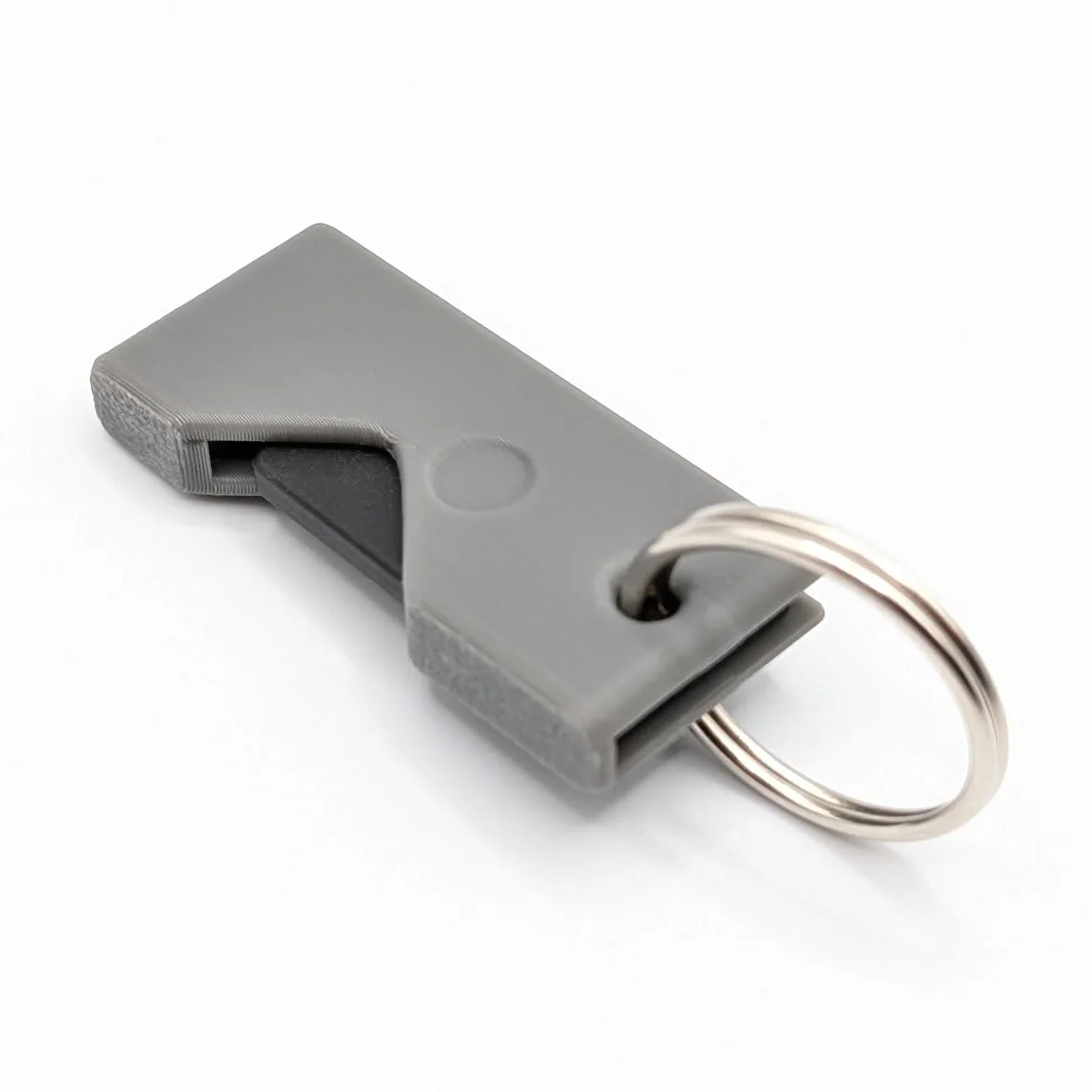 Étui de protection Yubikey 5 NFC USB-A résistant aux rayures gris