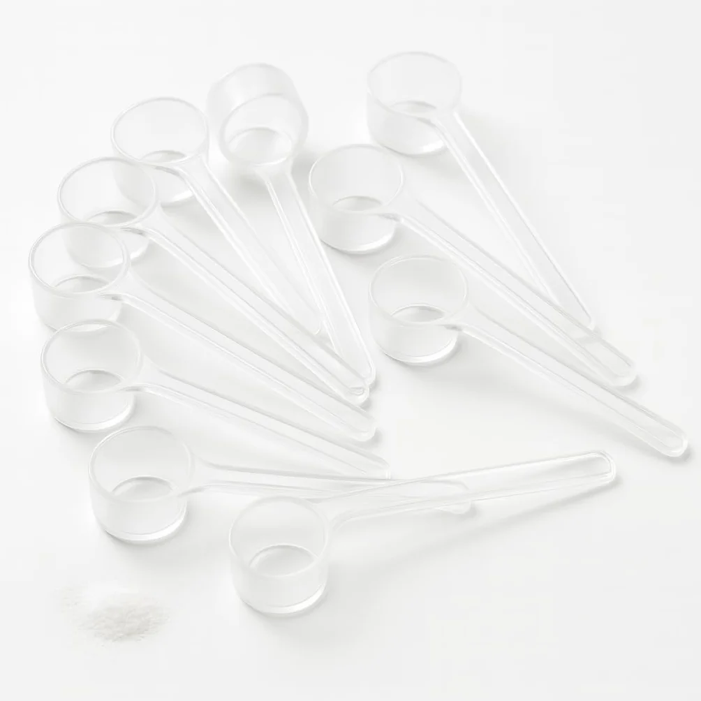 Cuillères Doseuses en Plastique 1g/1ml Lot de 10
