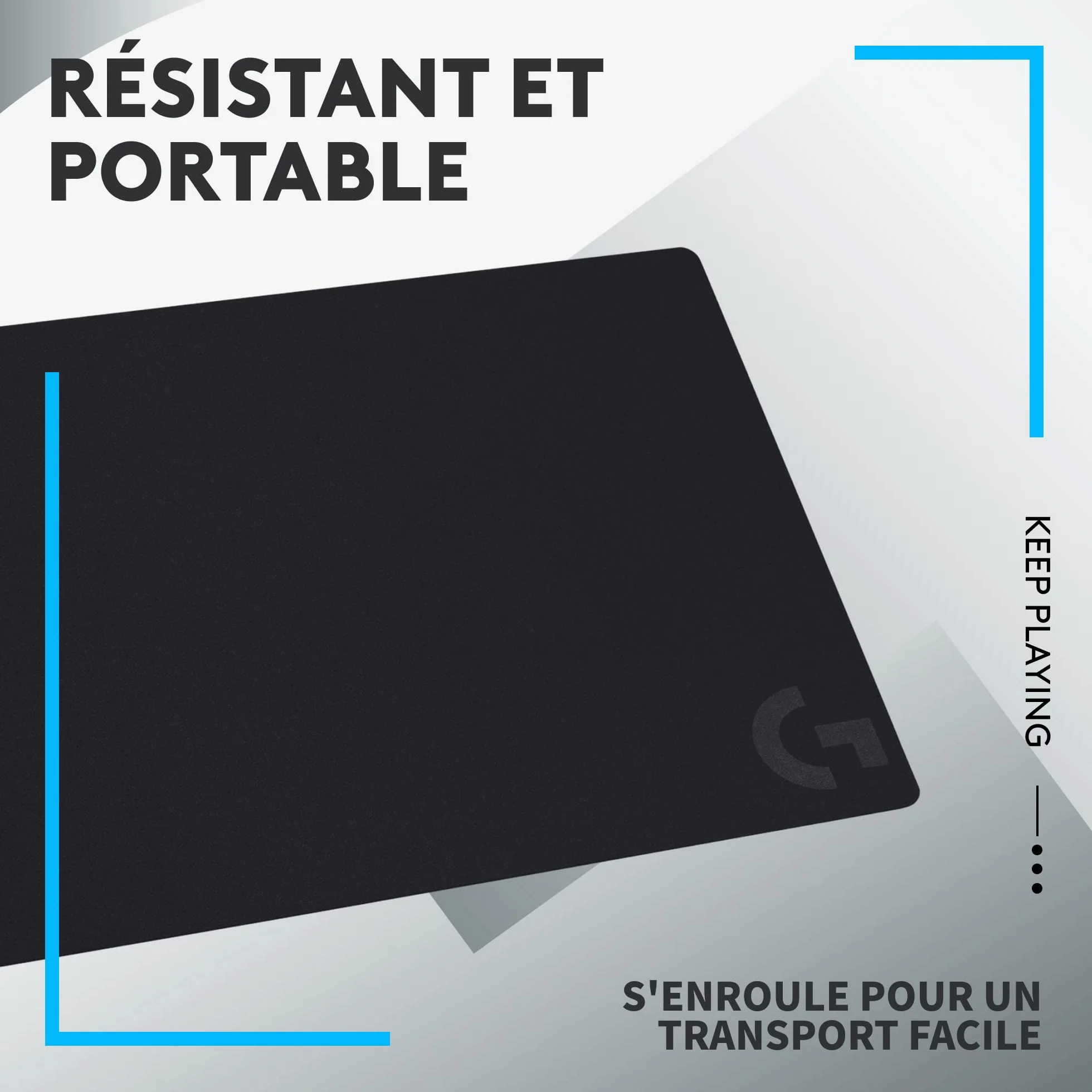 Logitech G G240 Tapis de Souris de Jeu 340 x 280 x 1 mm Noir