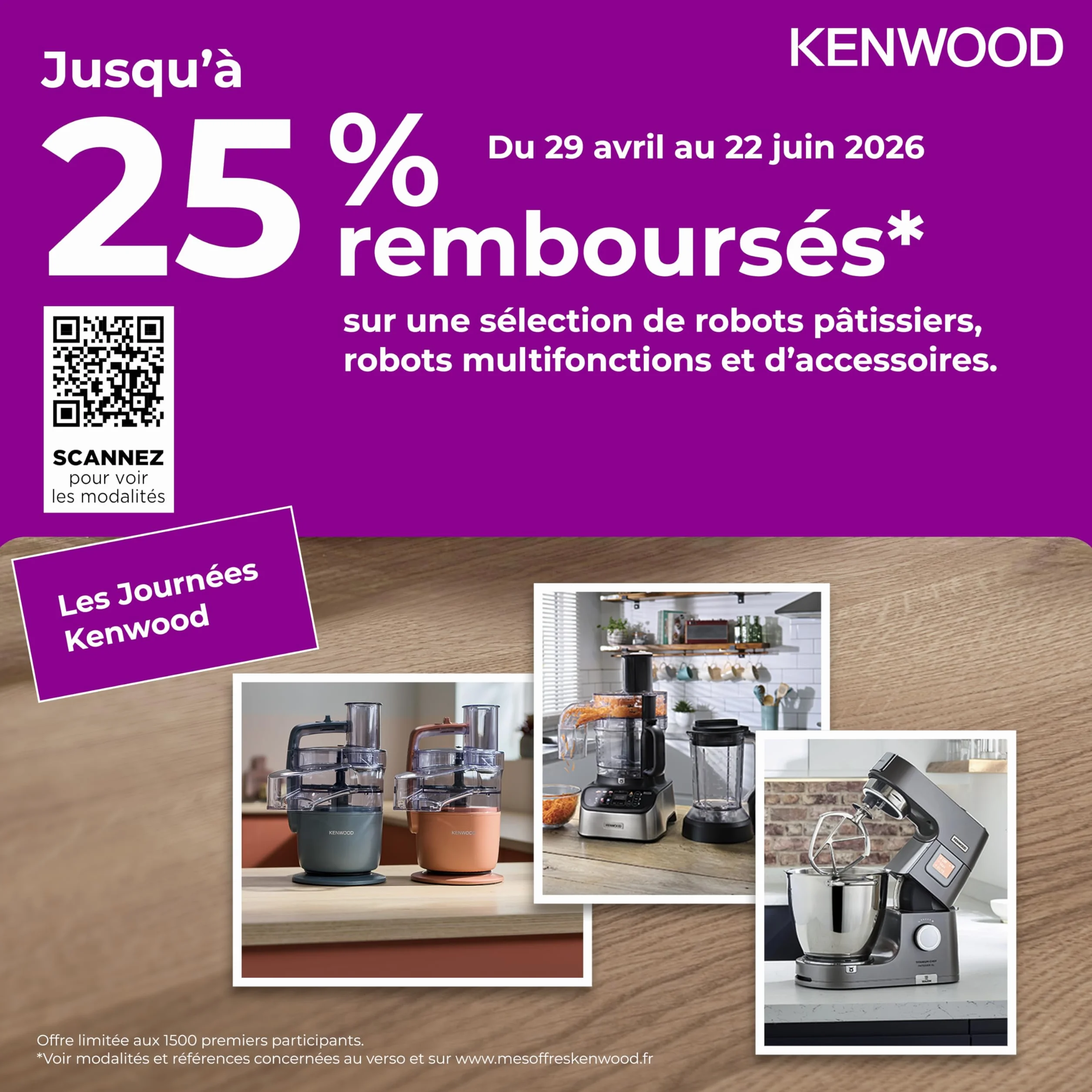 Robot multifonction KENWOOD MultiPro Compact FDM301SS - Inox