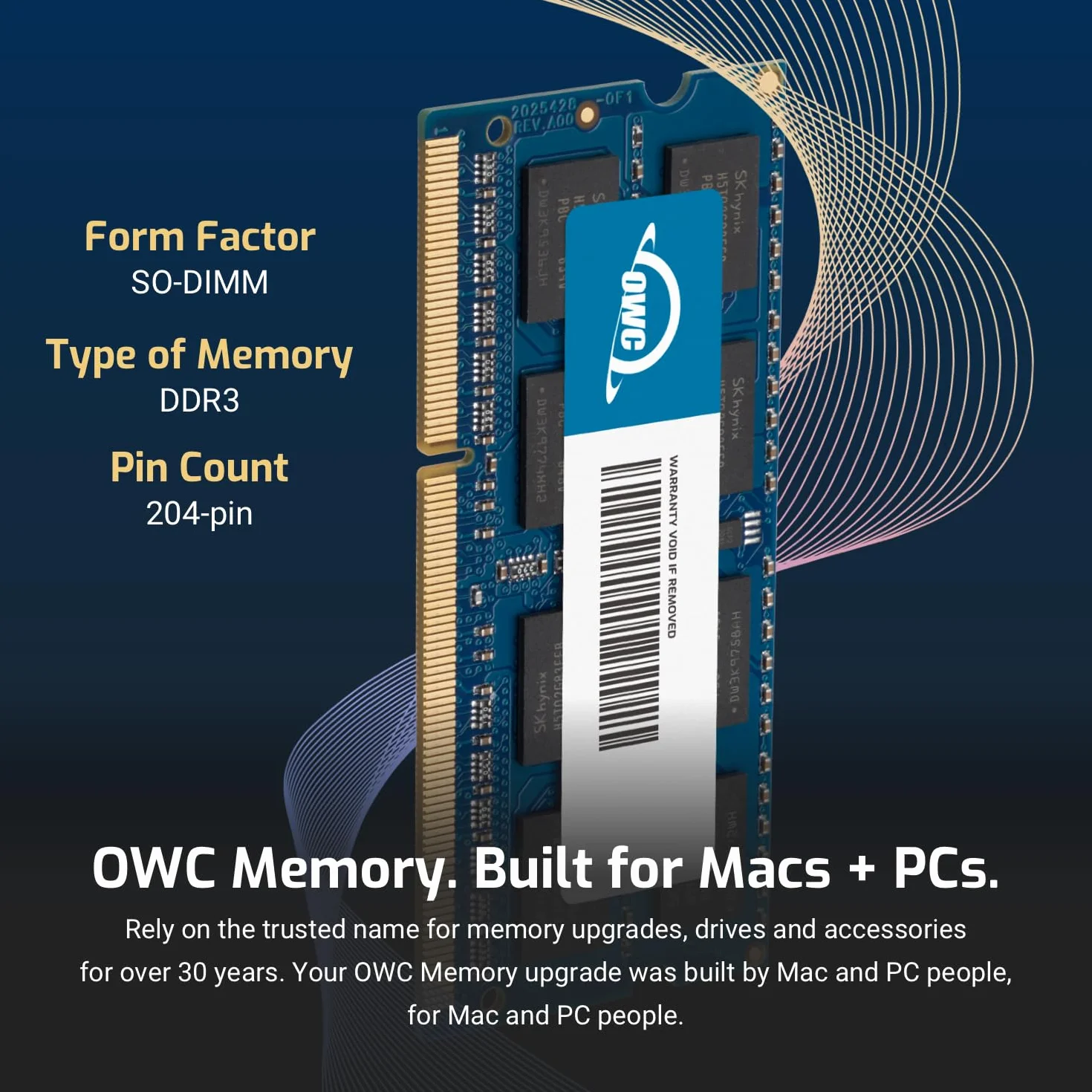 OWC 16GB (2x8GB) 1333MHz PC3-10600 DDR3 SO-DIMM 204-Pin Memory Upgrade Kit
