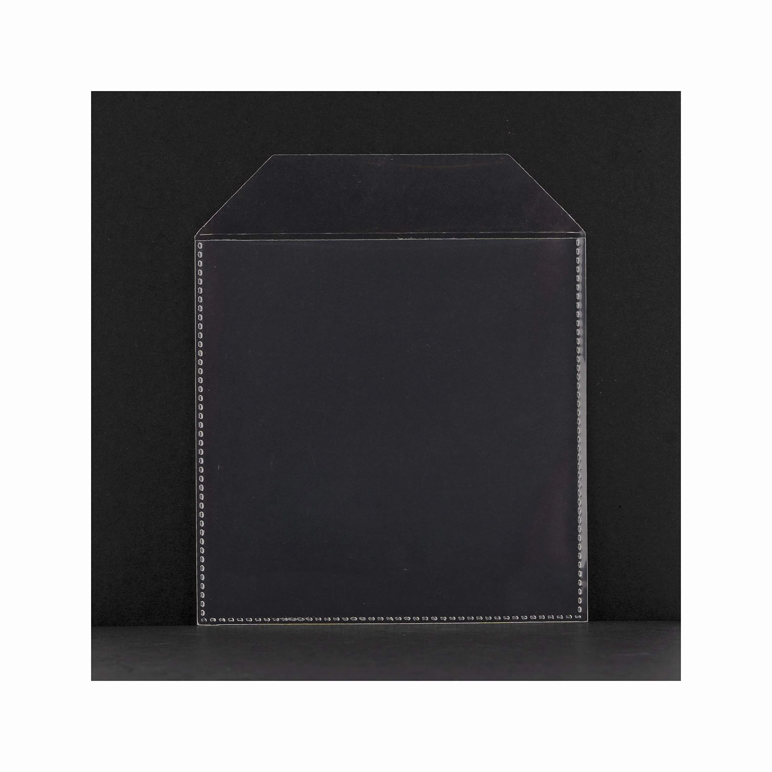 Dragontrading® Lot de 50 CD Sleeve 80 micron avec rabat