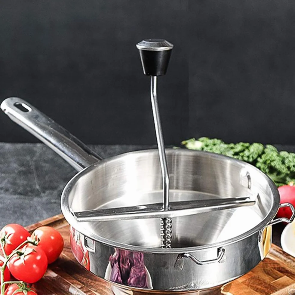 Moulin à aliments en acier inoxydable pour écraser légumes pommes de terre