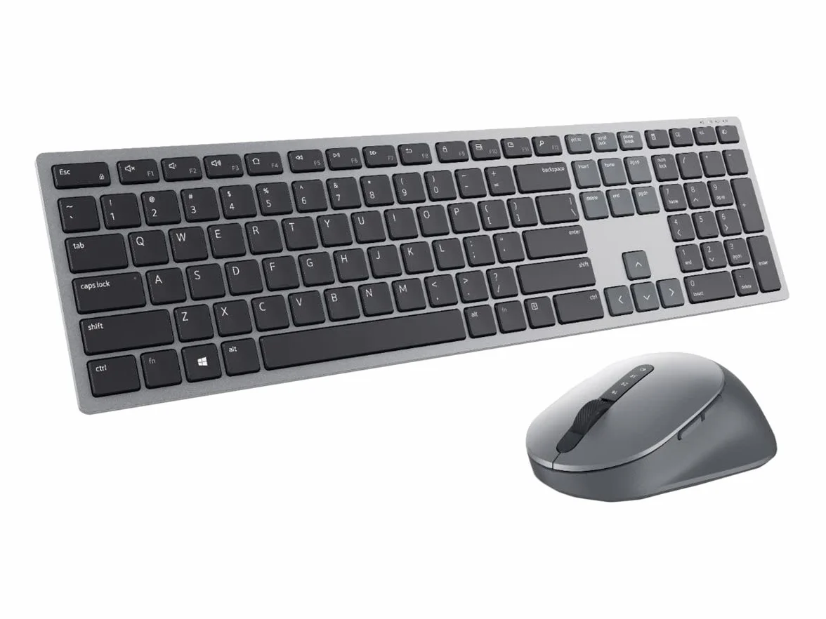 Dell KM7321W, bezprzewodowy, multimedialny, zestaw klawiatury i myszy, US International (QWERTY), czarny