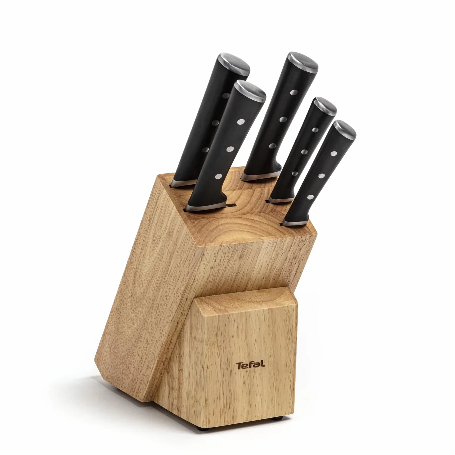 Tefal Bloc couteaux de cuisine Ice Force Ensemble 6 pièces Lame acier inoxydable allemand Garantie 10 ans K232S574