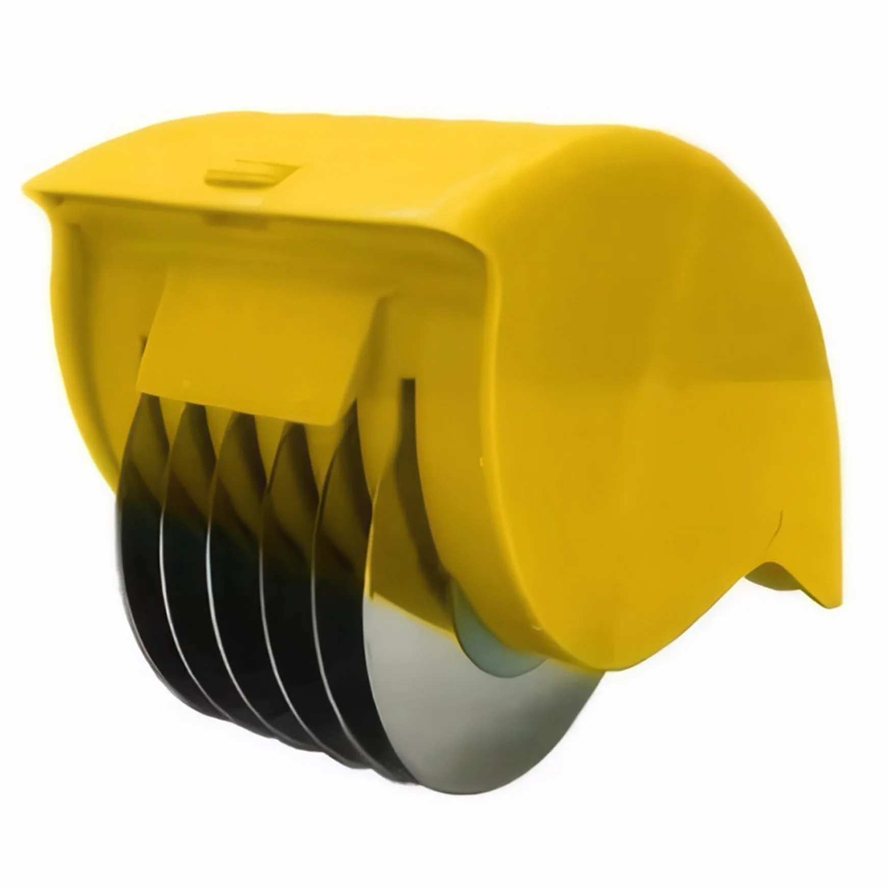 Rouleau d'herbe avec une lame en acier inoxydable, hachoir d'herbe manuelle, coupe-herbe lavable détachable, hélicoptères d'herbe portable pour coriandre