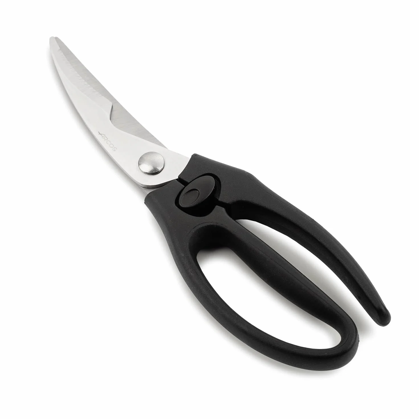 Arcos Series Ecopro Cisailles à volaille Lame en Acier Inoxydable 240 mm Poignée Polypropylène + Élastomère Noir