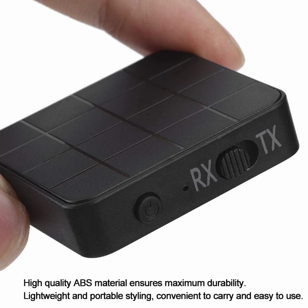 Nadajnik audio, Bluetooth 5.0 2 w 1 odbiornik audio nadajnik muzyka stereo adaptery do telewizora samochodowego PC