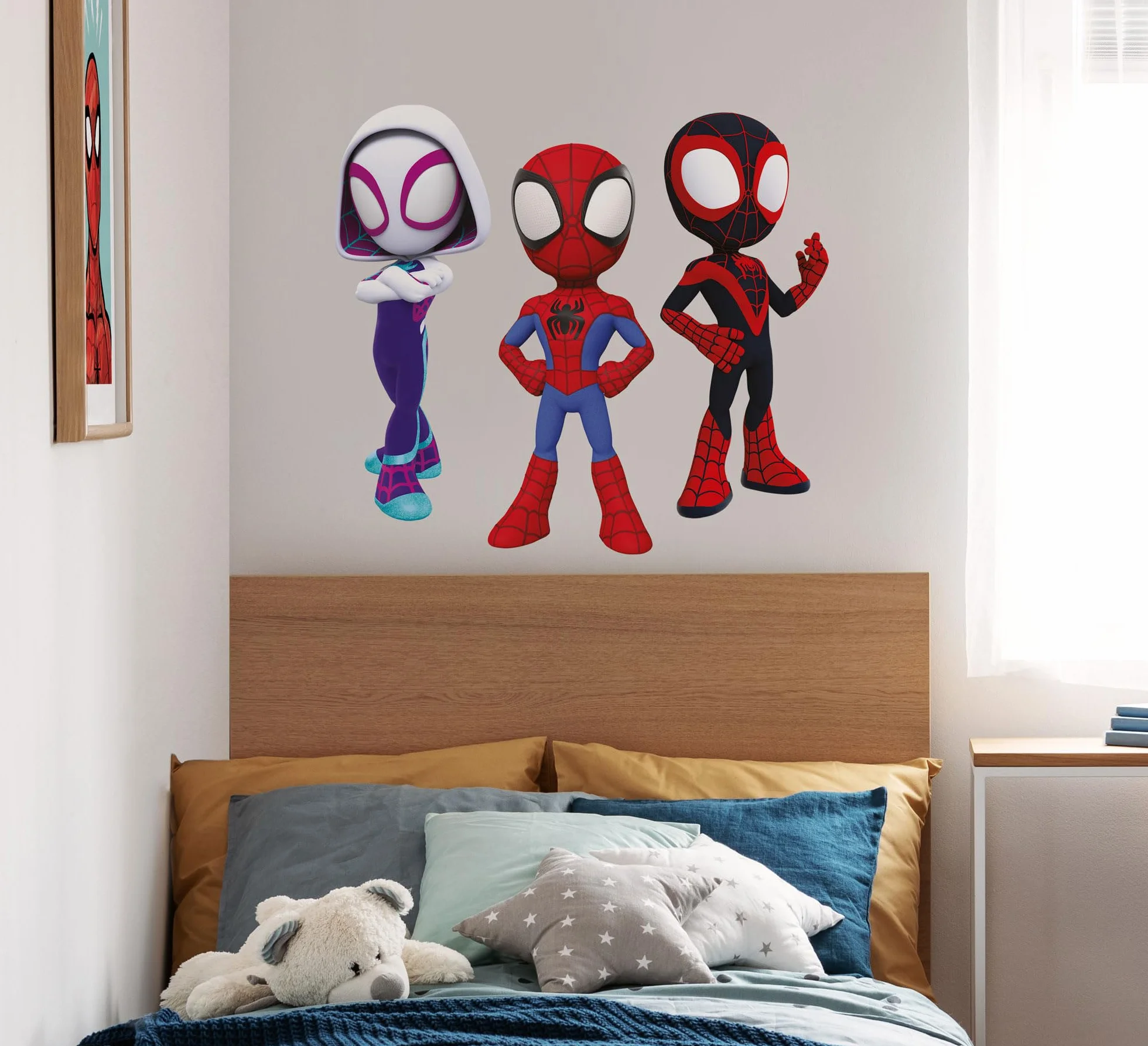 Komar Sticker mural Spidey and His Amazing Friends Trio 50x70 cm Marvel