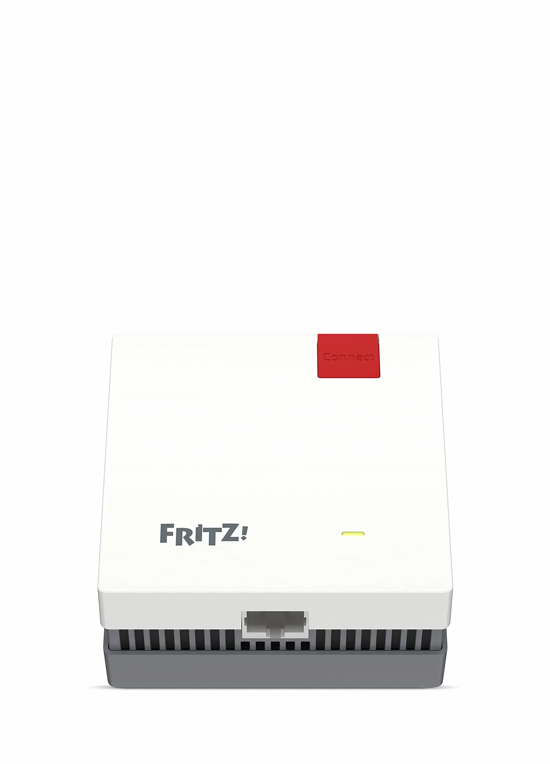 AVM FRITZ!Repeater 1200 AX międzynarodowy, Wi-Fi 6 Mesh Repeater, do 2.400 Mb/s (5 GHz) i do 600 Mb/s (2,4 GHz), 1 x port sieciowy Gigabit)