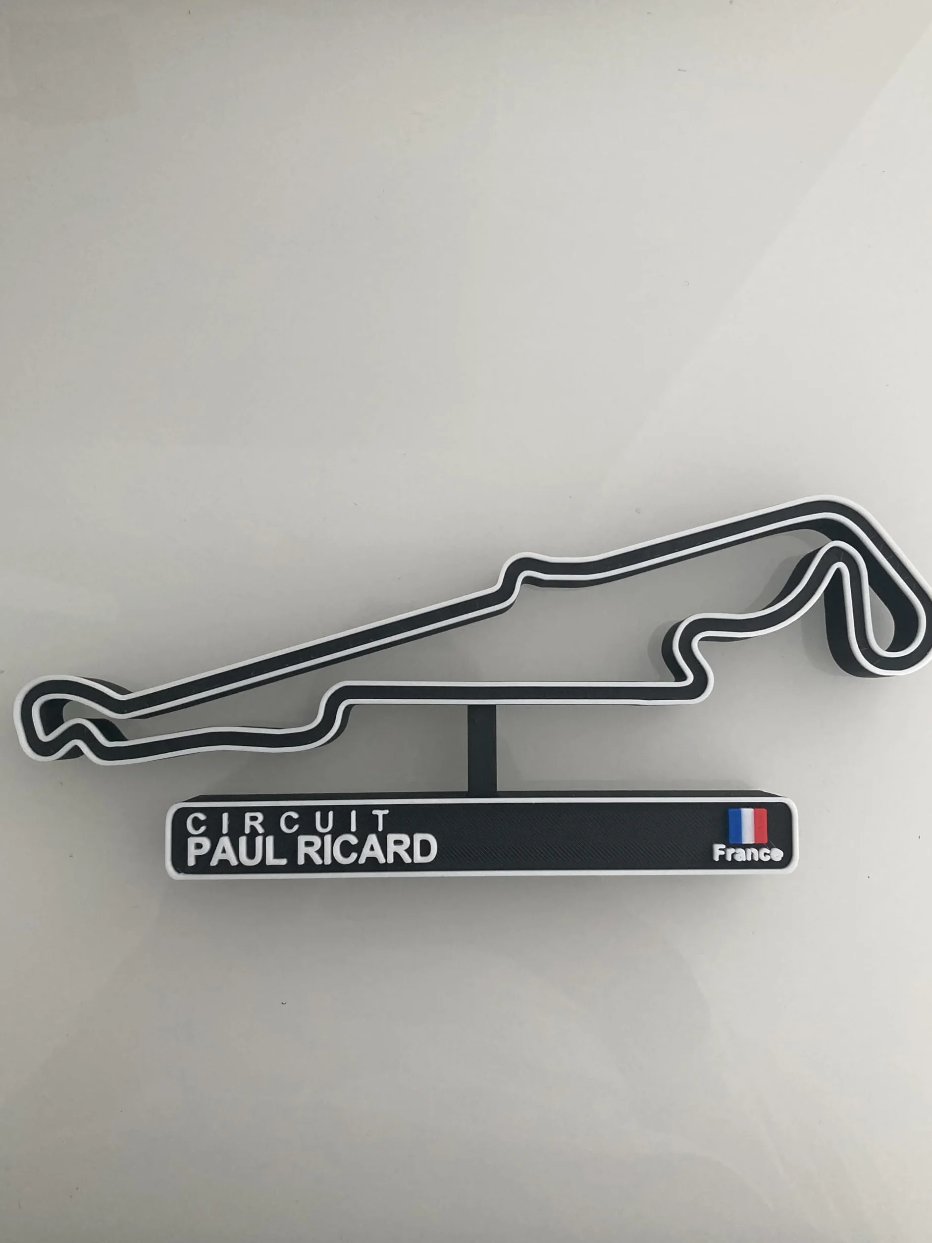 Circuit Castellet Maquette 3D Décoration Automobile