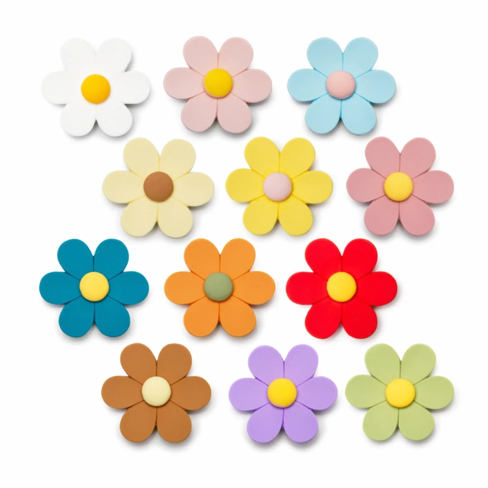 SUNURS Aimants 3D Fleurs Réfrigérateur Décoratifs 12 Pièces