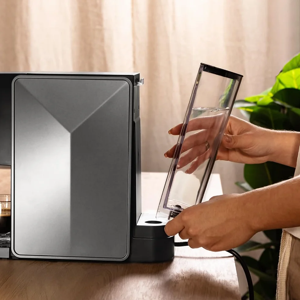 Cecotec Machine à Café Capsules Compacte FreeStyle Compact Dark Roast. 4 en 1, 1350 W, 20 Bars, Compatible avec Café Moulu, Dolce Gusto, Nespresso, ESE pod et Senseo, Réservoir 700 ml