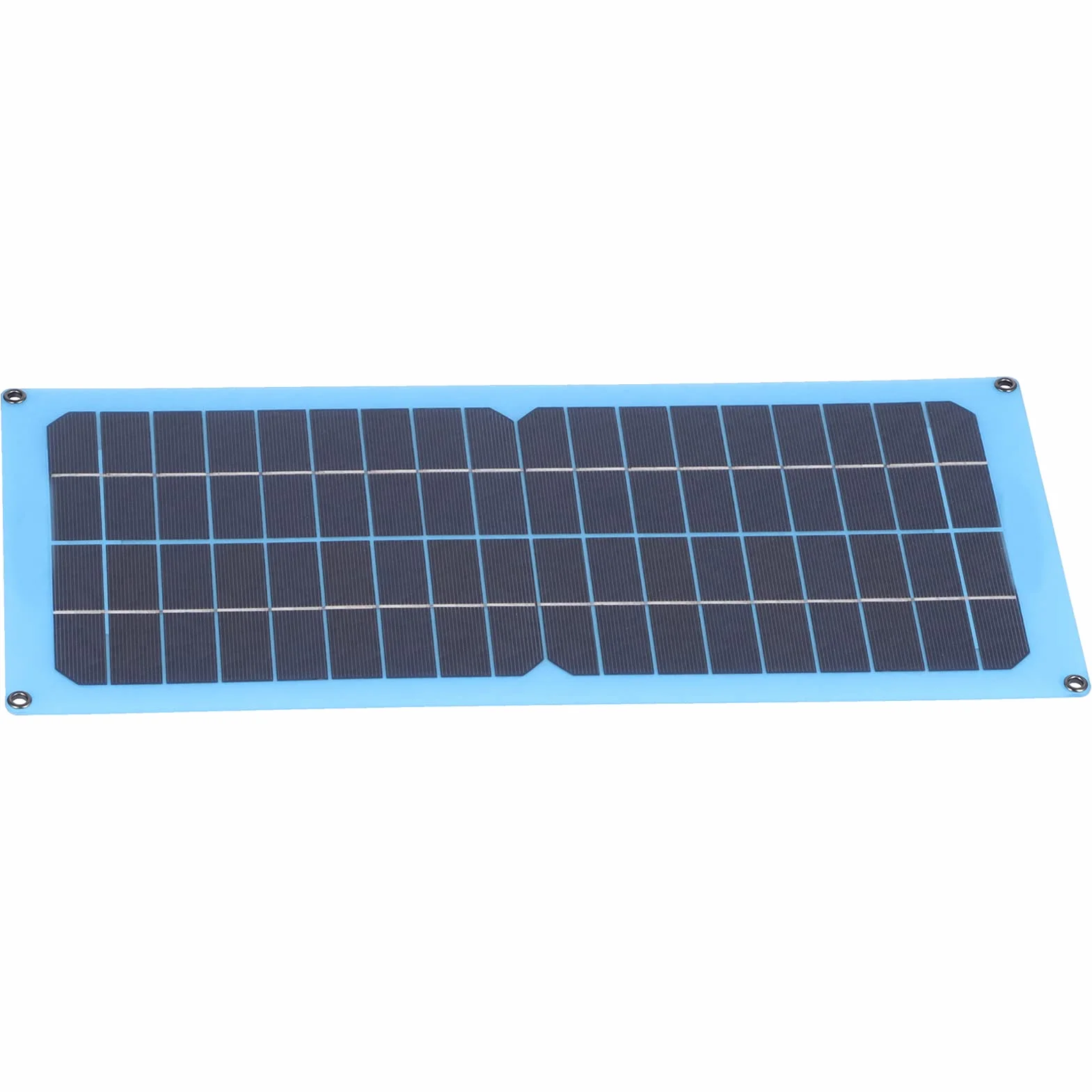Yosoo Health Gear Elastyczny Zestaw Paneli Słonecznych Laminowany moduł Fotowoltaiczny 15 W 18 V Ładowarka Słoneczna USB z Regulowanym Uchwytem IP65 Wodoodporny do Kempingu RV Camping Piesze