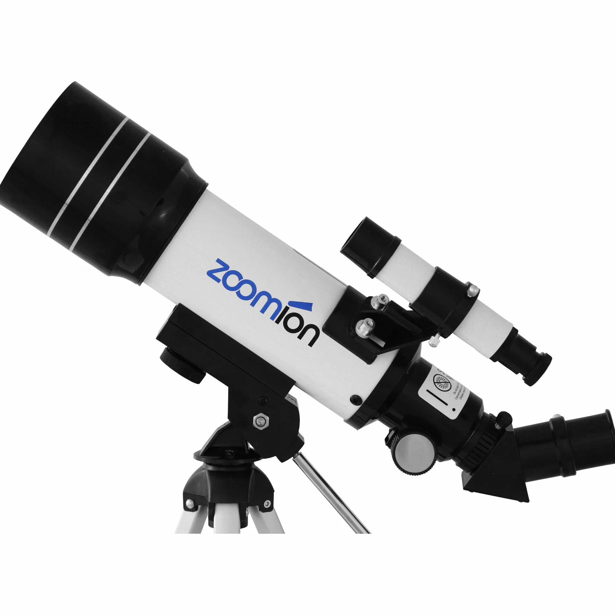 Teleskop Zoomion Pioneer 70/360 AZ. Zestaw dla dzieci oraz dorosłych z dużą paletą akcesoriów, do obserwacji Księżyca, zwierząt i pejzażu