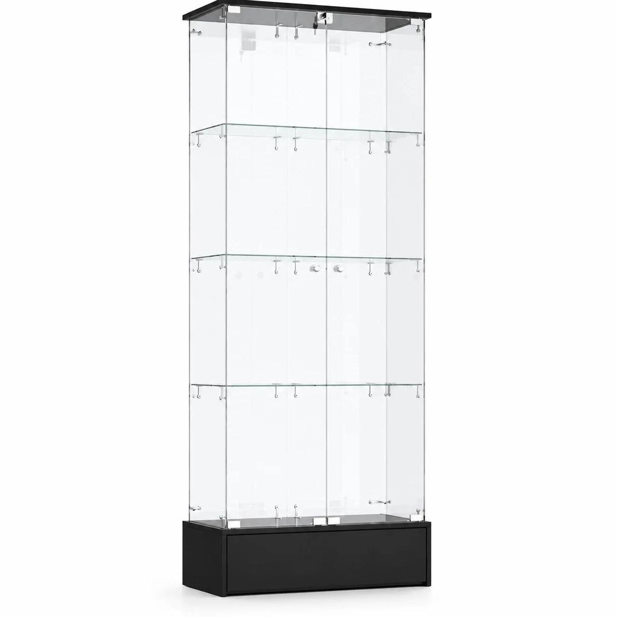 Vitrine en verre trempé