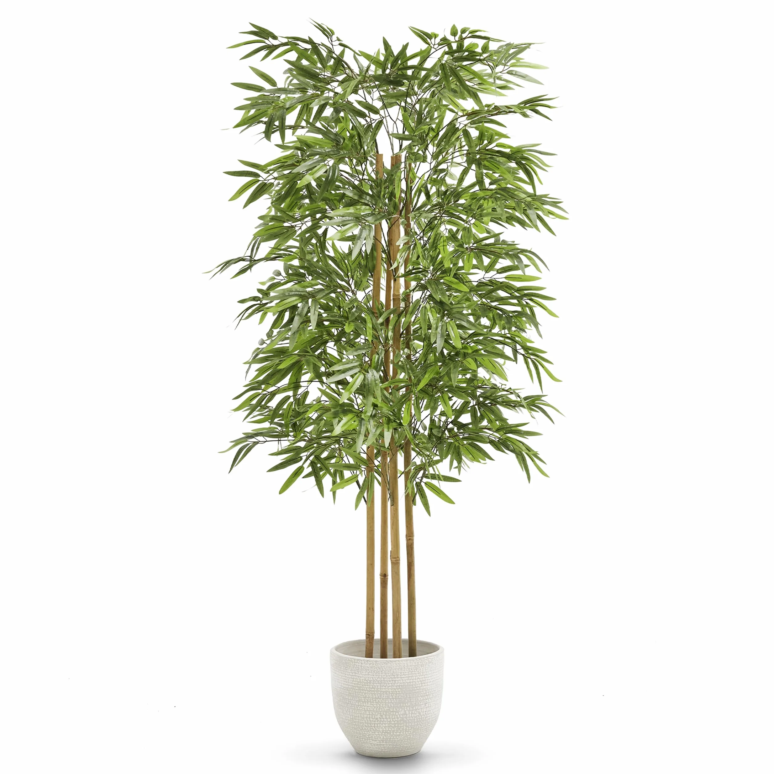 Bambou Artificiel 150 x 70 cm Plante Artificielle Intérieur Fausse Plante Arbre Artificiel Décoration