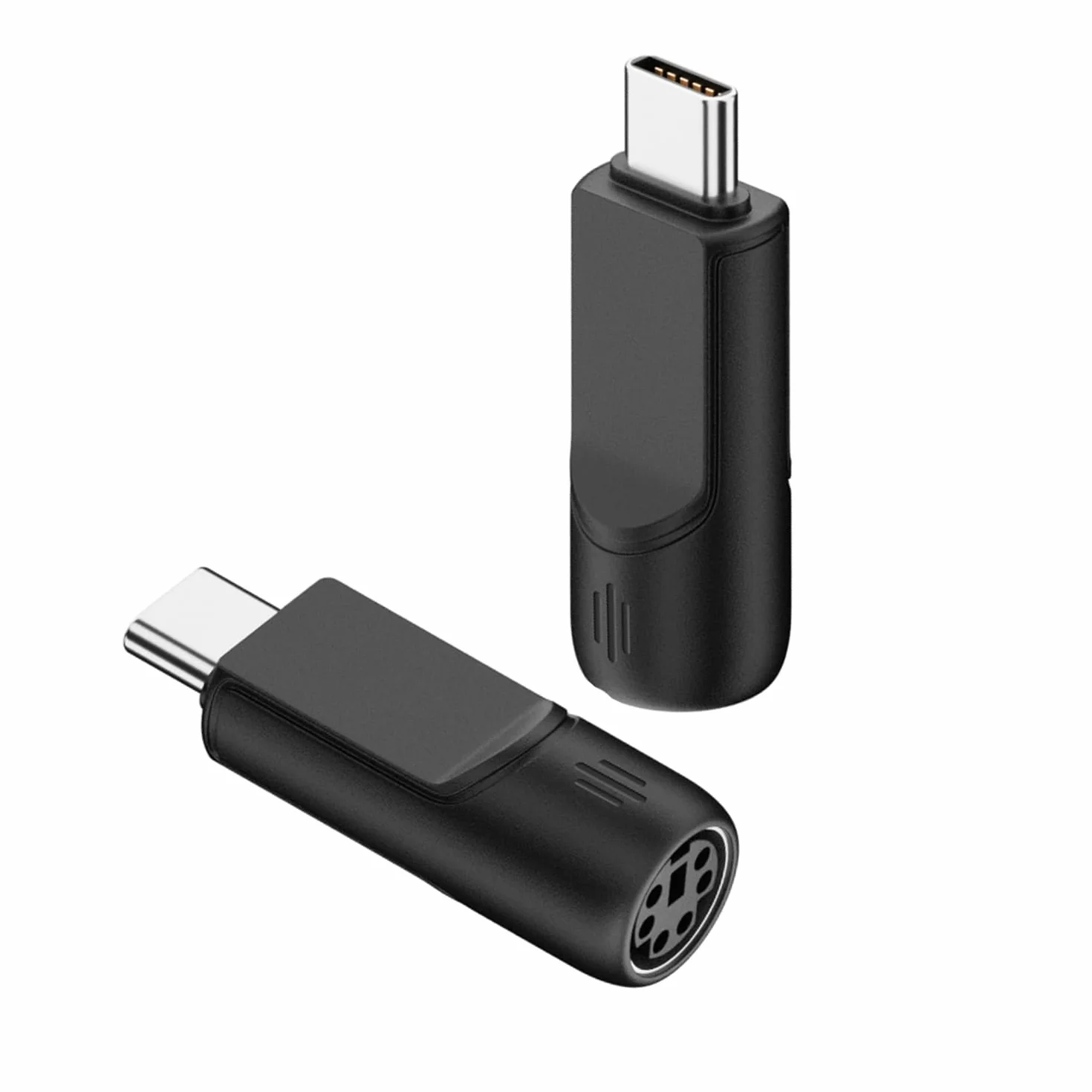 Adaptateur USB C vers PS2 Lot de 2 pour clavier souris PC portable