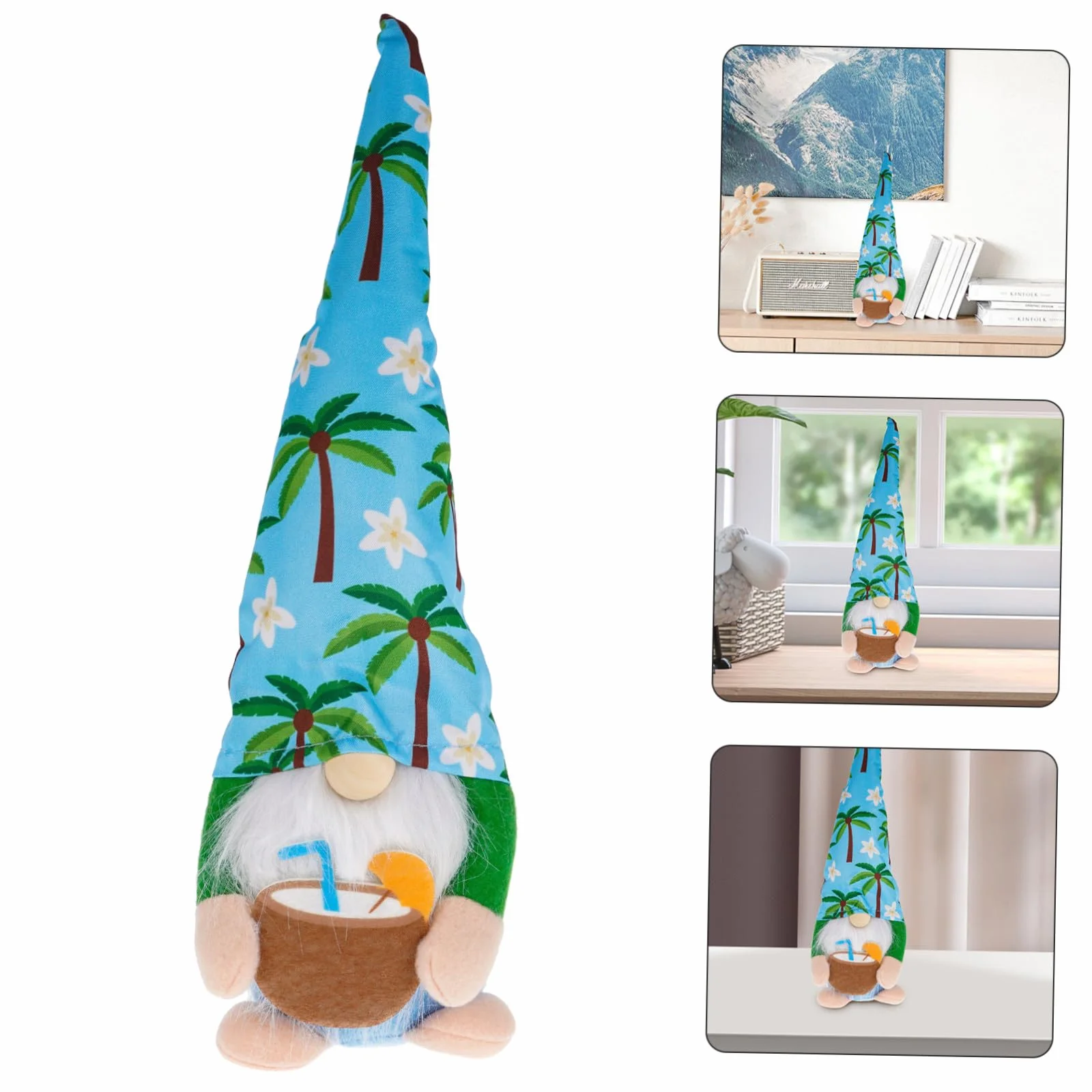 Poupée GNOME de Printemps Nain de Ferme Décoration