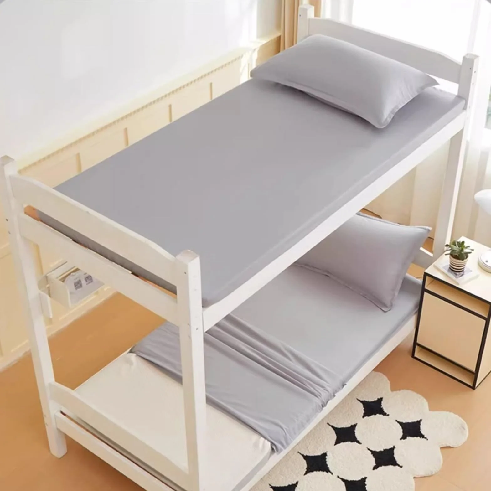 Japonais Housse de Matelas Futon, Coton Protection Lavable Anti-Poussière 80x190cm
