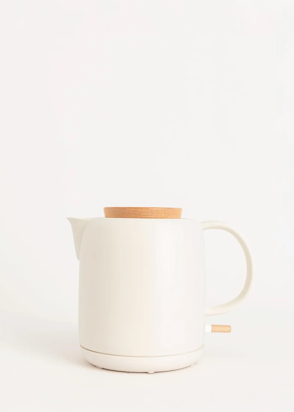 CREATE/KETTLE CERAMIC/Bouilloire électrique céramique Blanc cassé/Corps en céramique, chauffe en 5 minutes, capacité de 1L, système d'arrêt automatique, 1200W