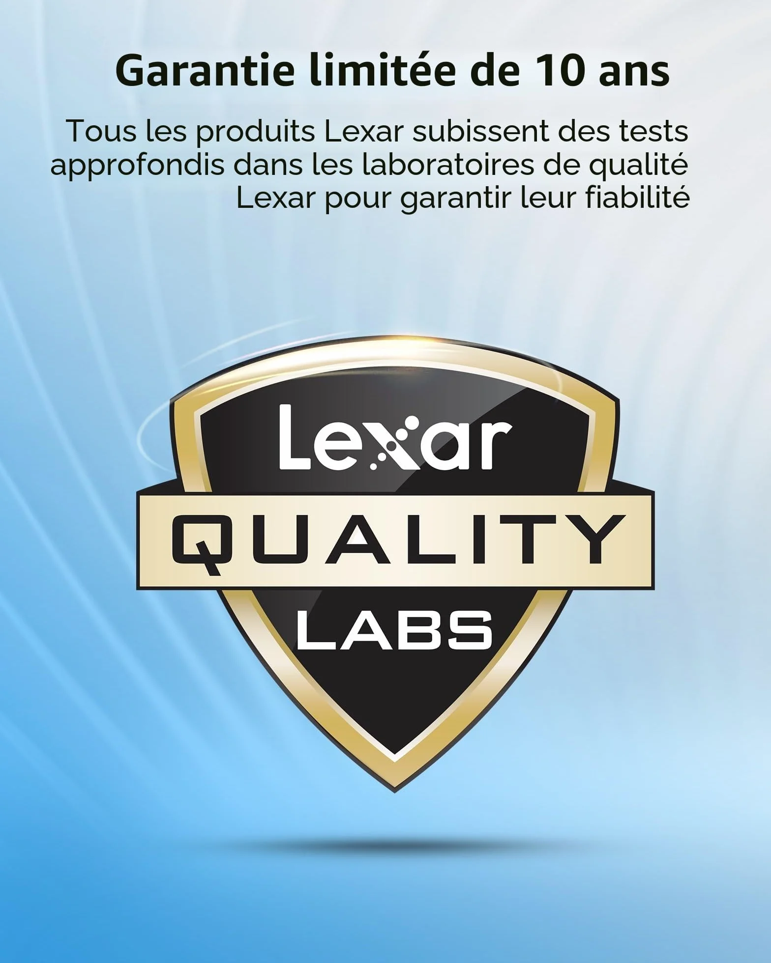 Lexar Carte Micro SD 64 Go, Microsdxc TF 100 Mo/s A1 U3 C10 V30 pour Caméra Téléphone Switch