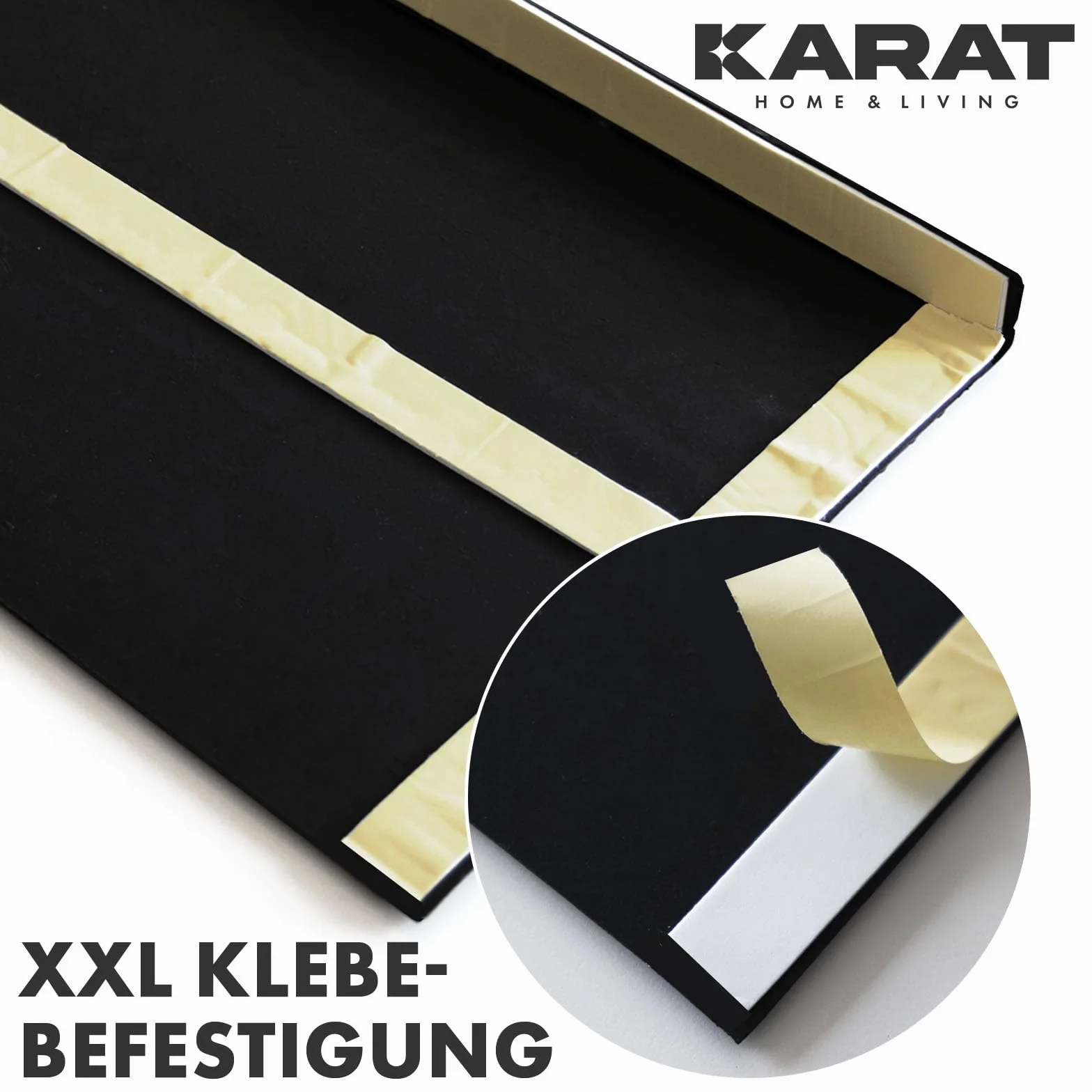 KARAT Tapis d'escalier en caoutchouc antidérapant extérieur Diamond 30 x 120 cm