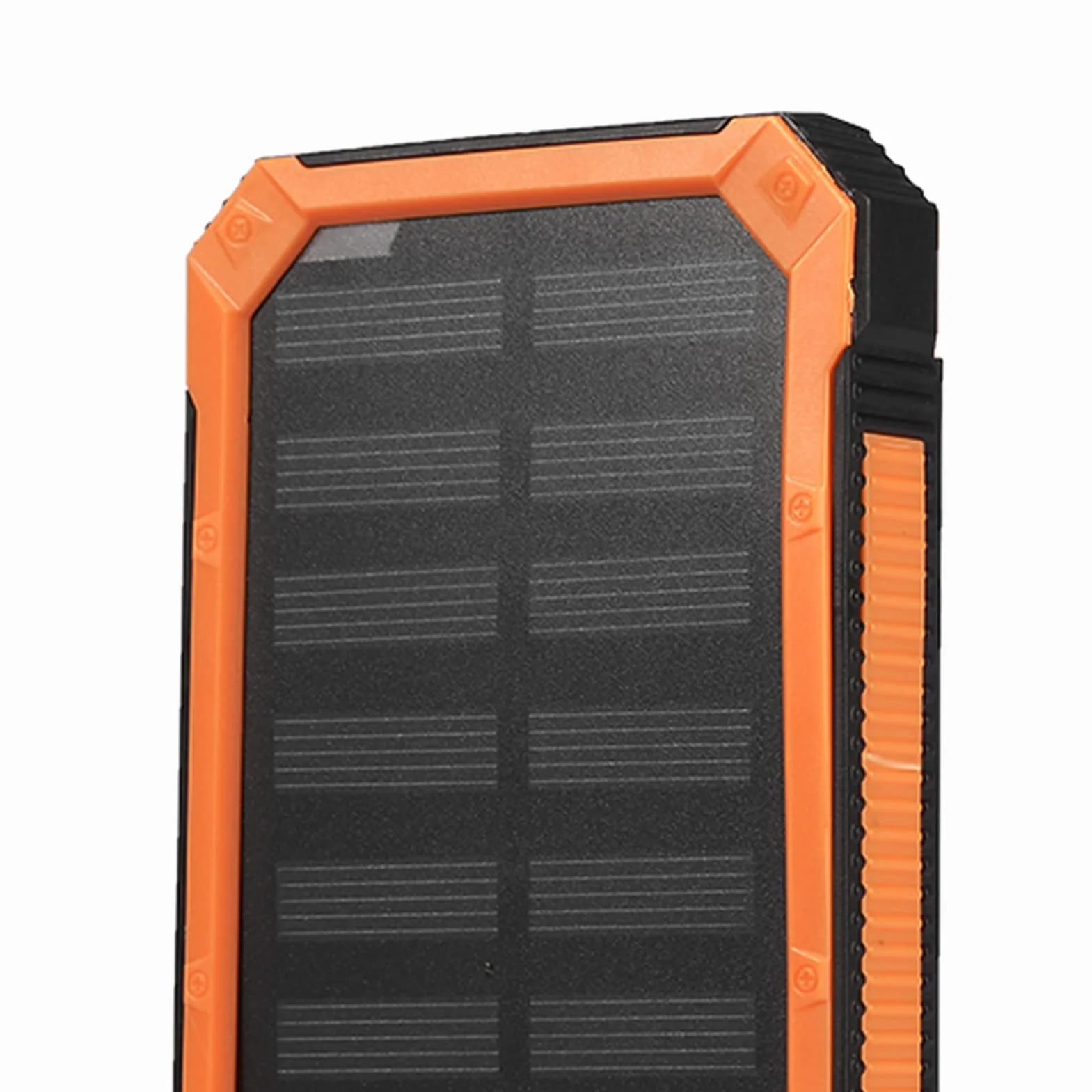 GOWENIC Mobilny Power Bank Przenośny 20000 MAh Szybkie ładowanie Podwójny Zestaw USB DIY do zajęć na świeżym Powietrzu (ORANGE)