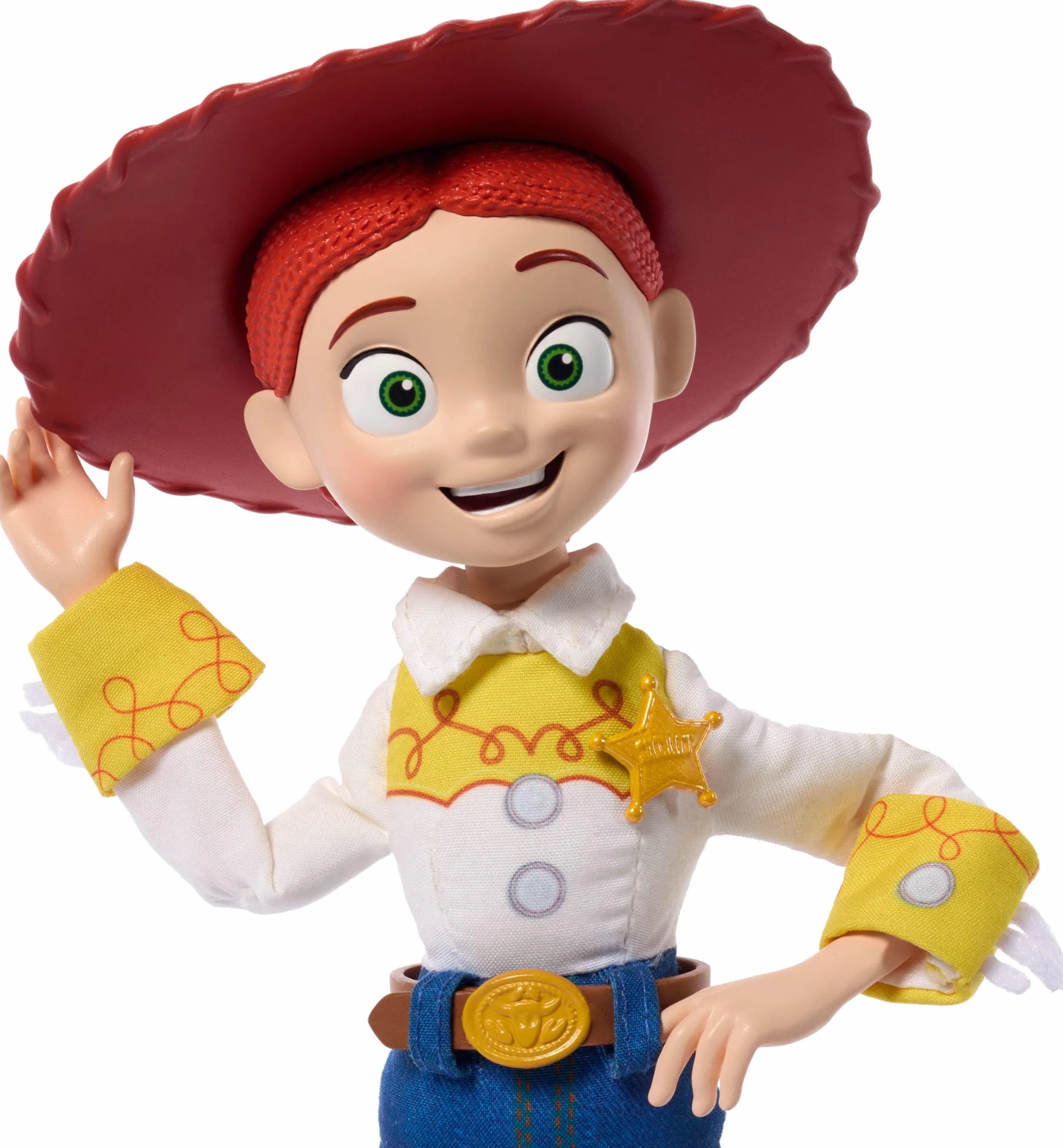 Mattel Disney Pixar Toy Story 5 Jessie Poupée de chiffon 17,8 cm Cowgirl rousse Figurine à collectionner souple