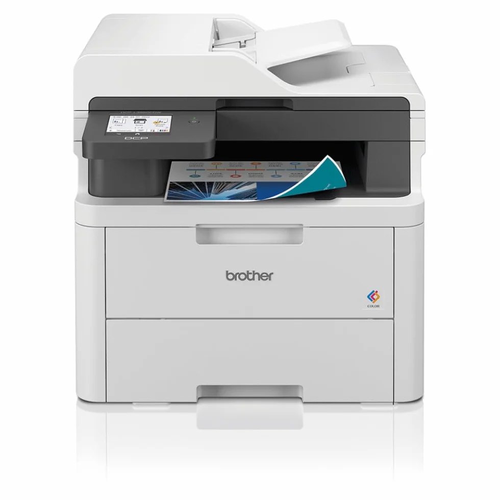 Brother DCP-L3560CDW LED A4 600x2400 DPI 26 PPM Wi-Fi 3-in-1 Colour Printer