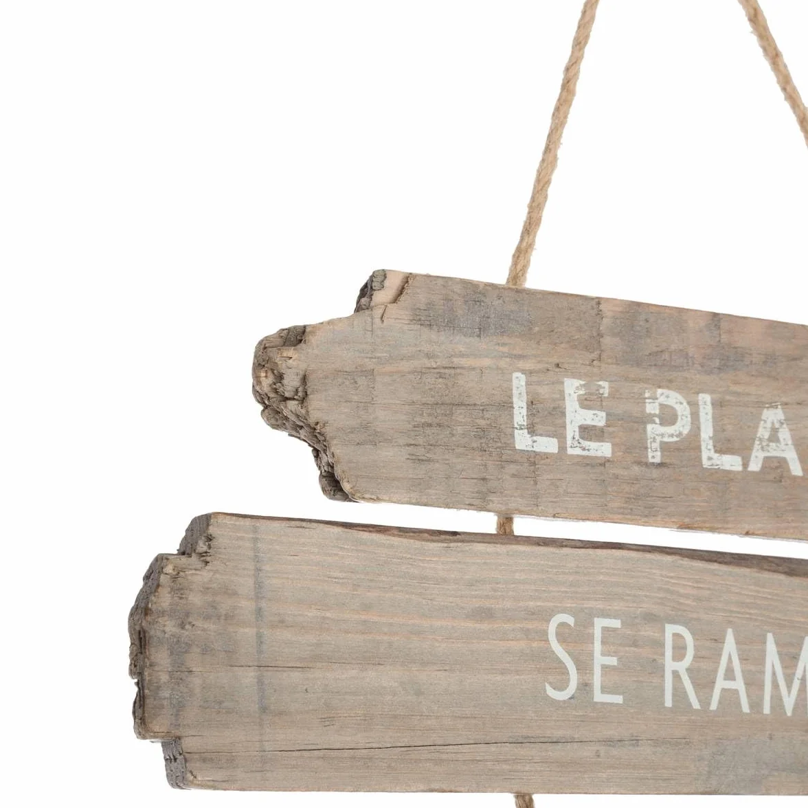 Atmosphera Déco Murale à Suspendre Bois 28x38 cm Modèle 1