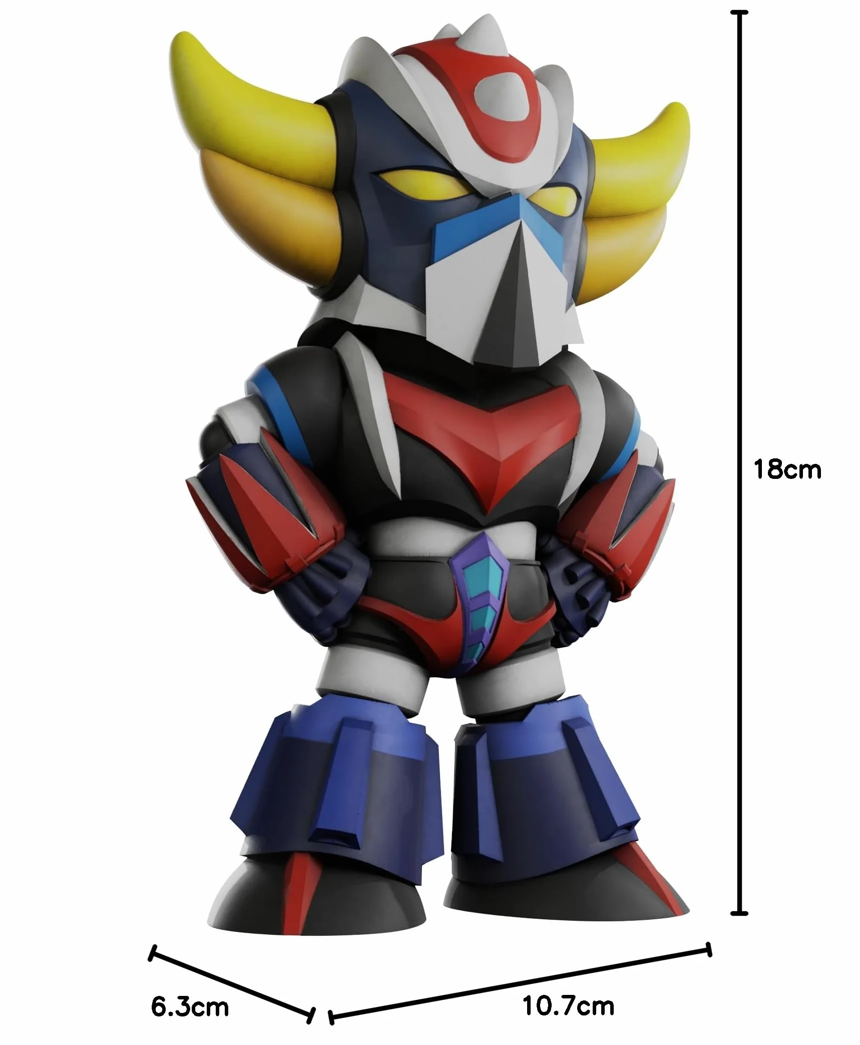 Plastoy Goldorak Tirelire Chibi 18 cm Plastique