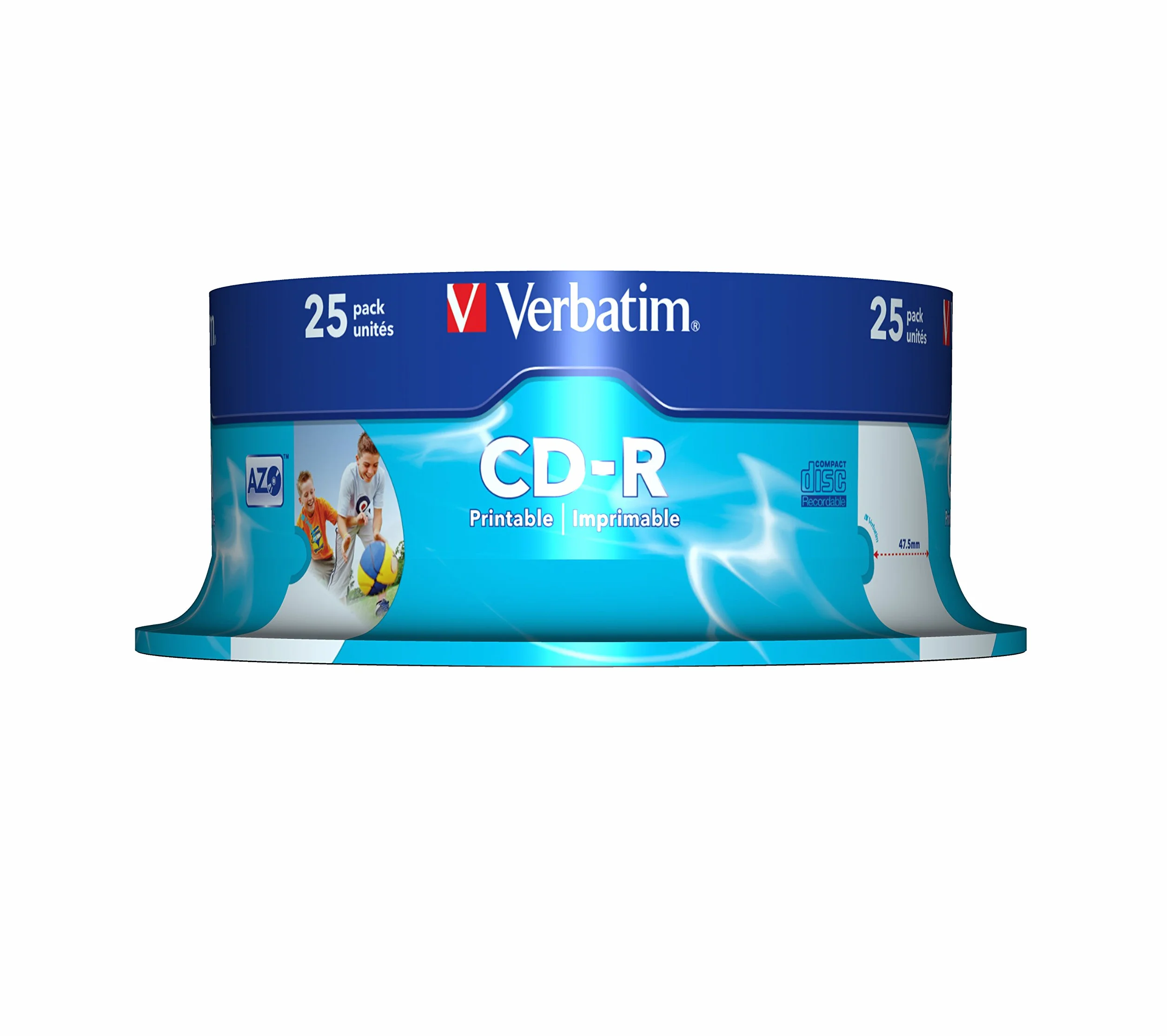 Verbatim CD-RW Virgin CD-R 700 Mo 25 pièces 120 mm 52x