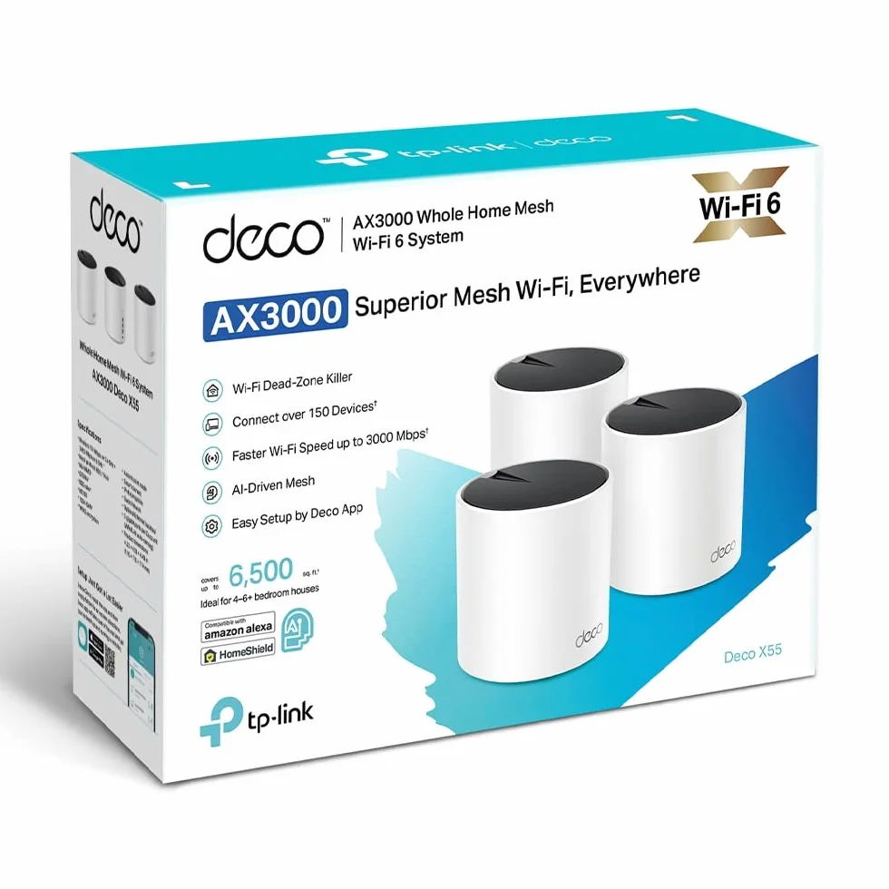 TP-Link WLAN System DECO X55 3-Pack (3 Router)